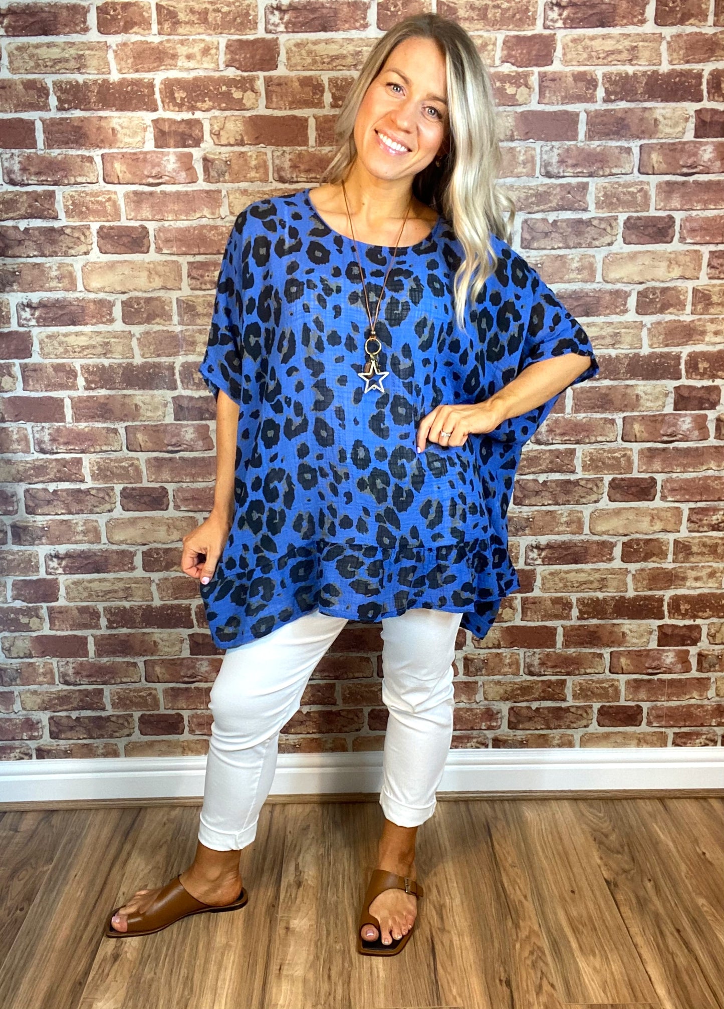 Leo Cotton Cloth Necklace Top