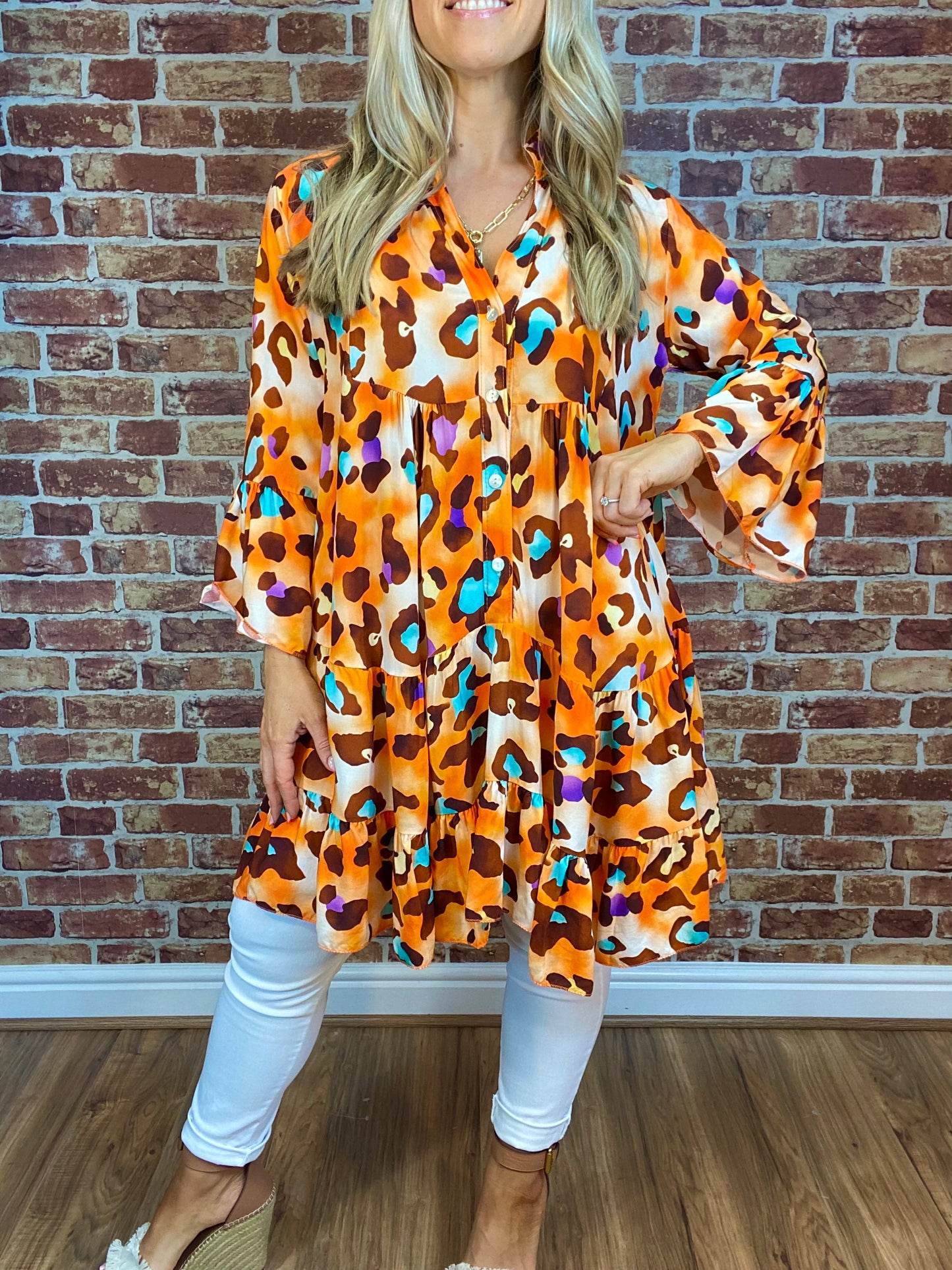 Lady Leo Smock Dress