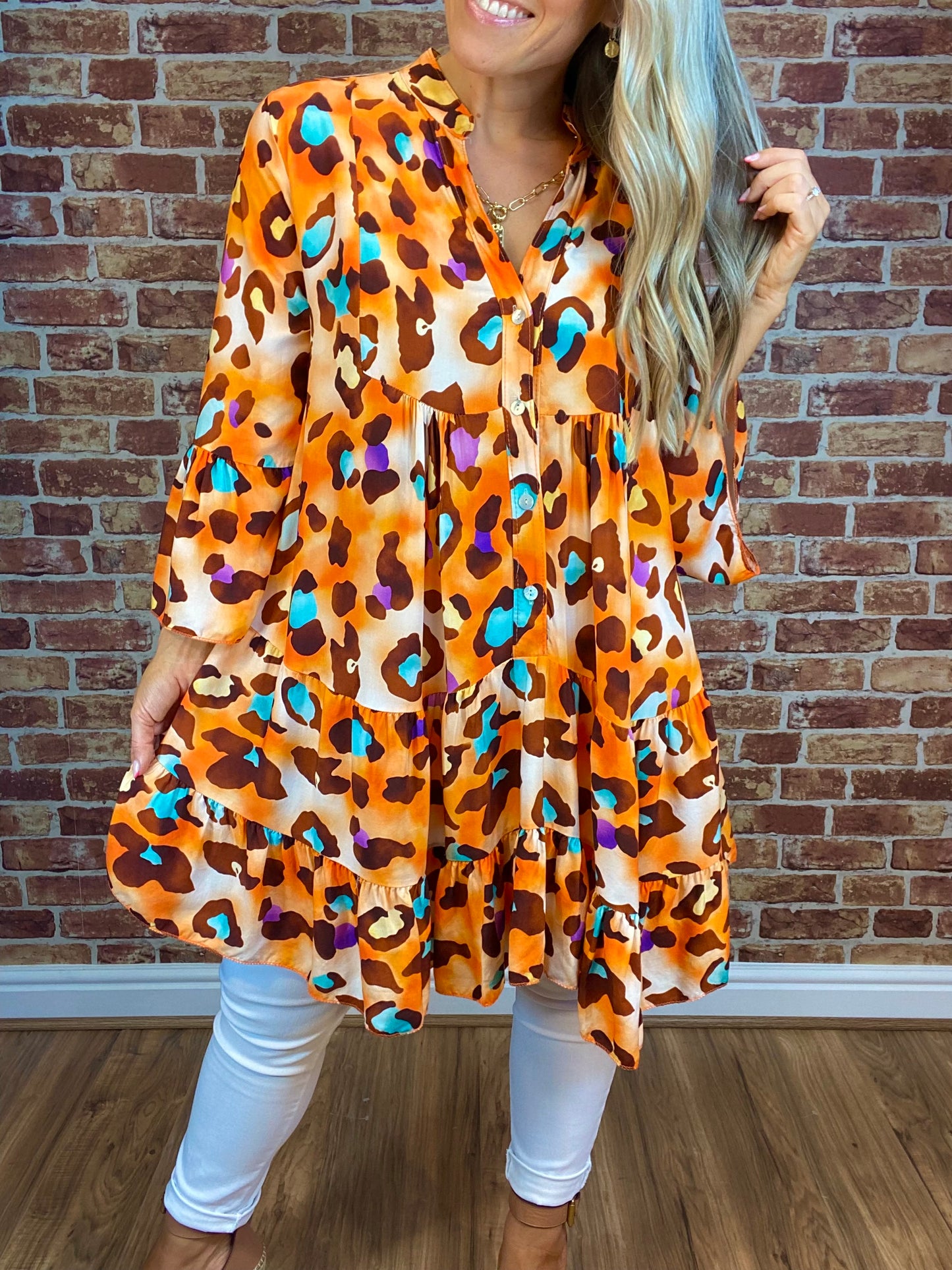 Lady Leo Smock Dress