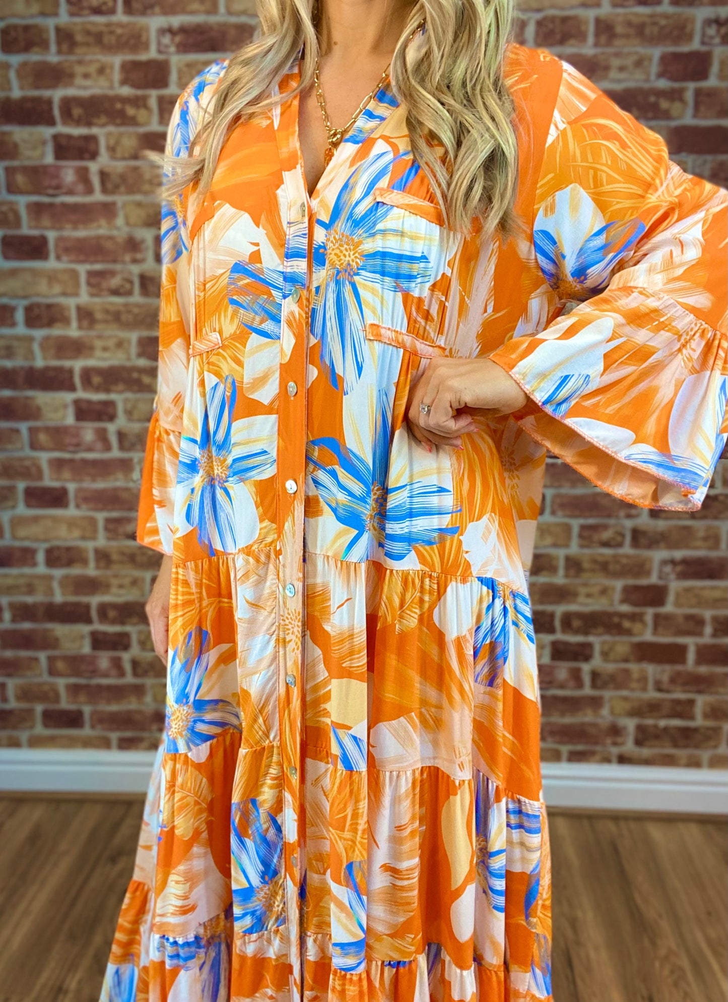 Power To The Flower Dress