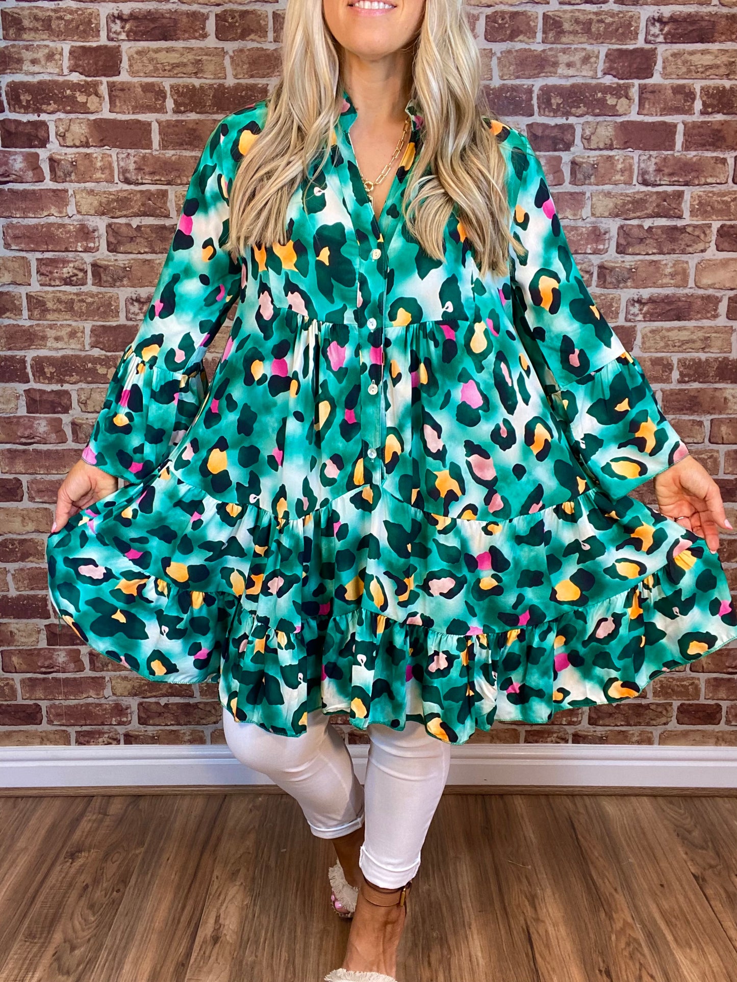 Lady Leo Smock Dress