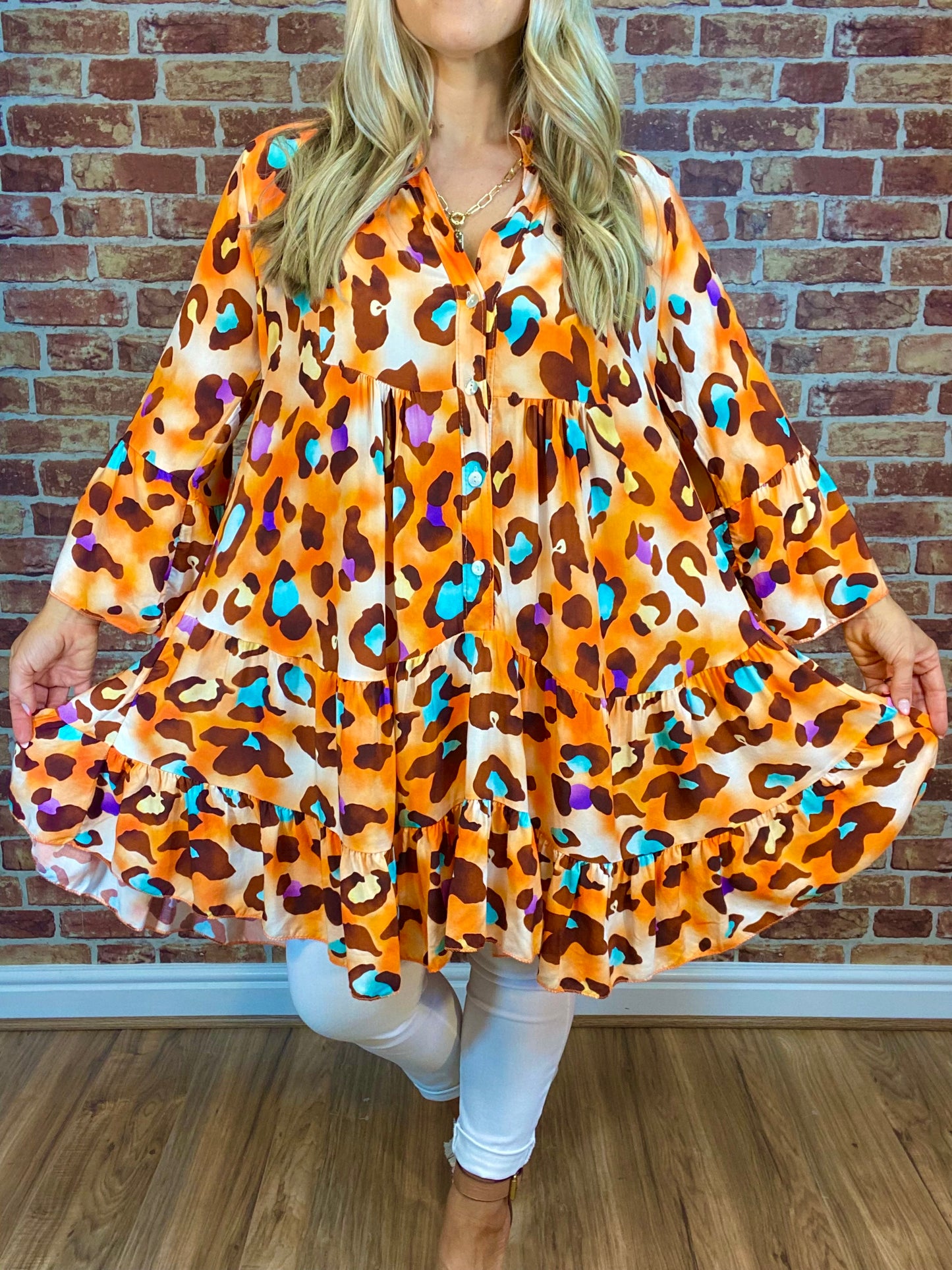 Lady Leo Smock Dress