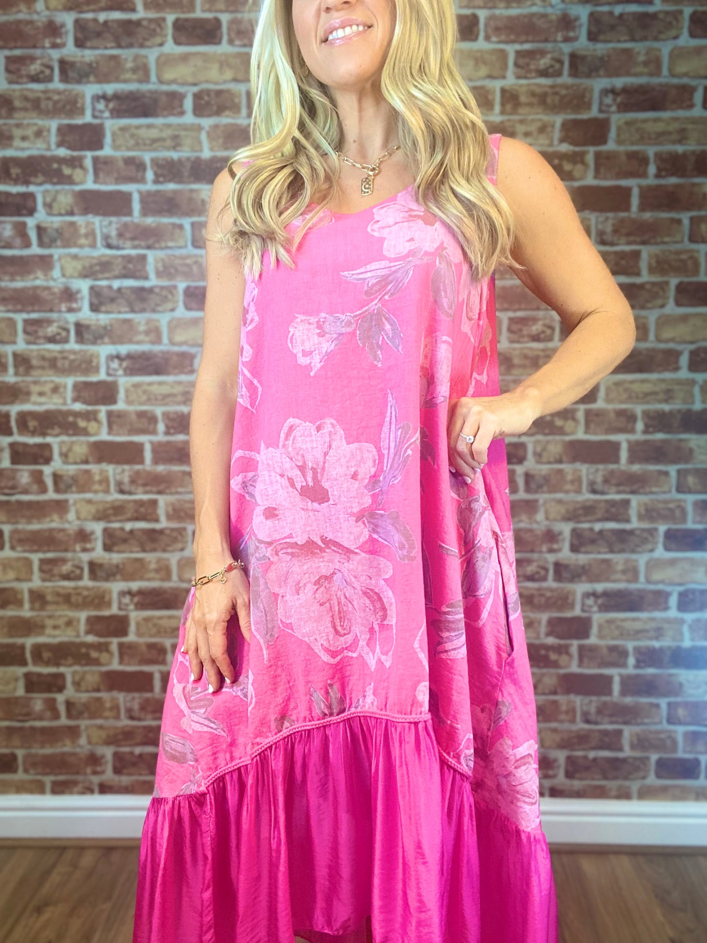 Fresh as a Peony Dress