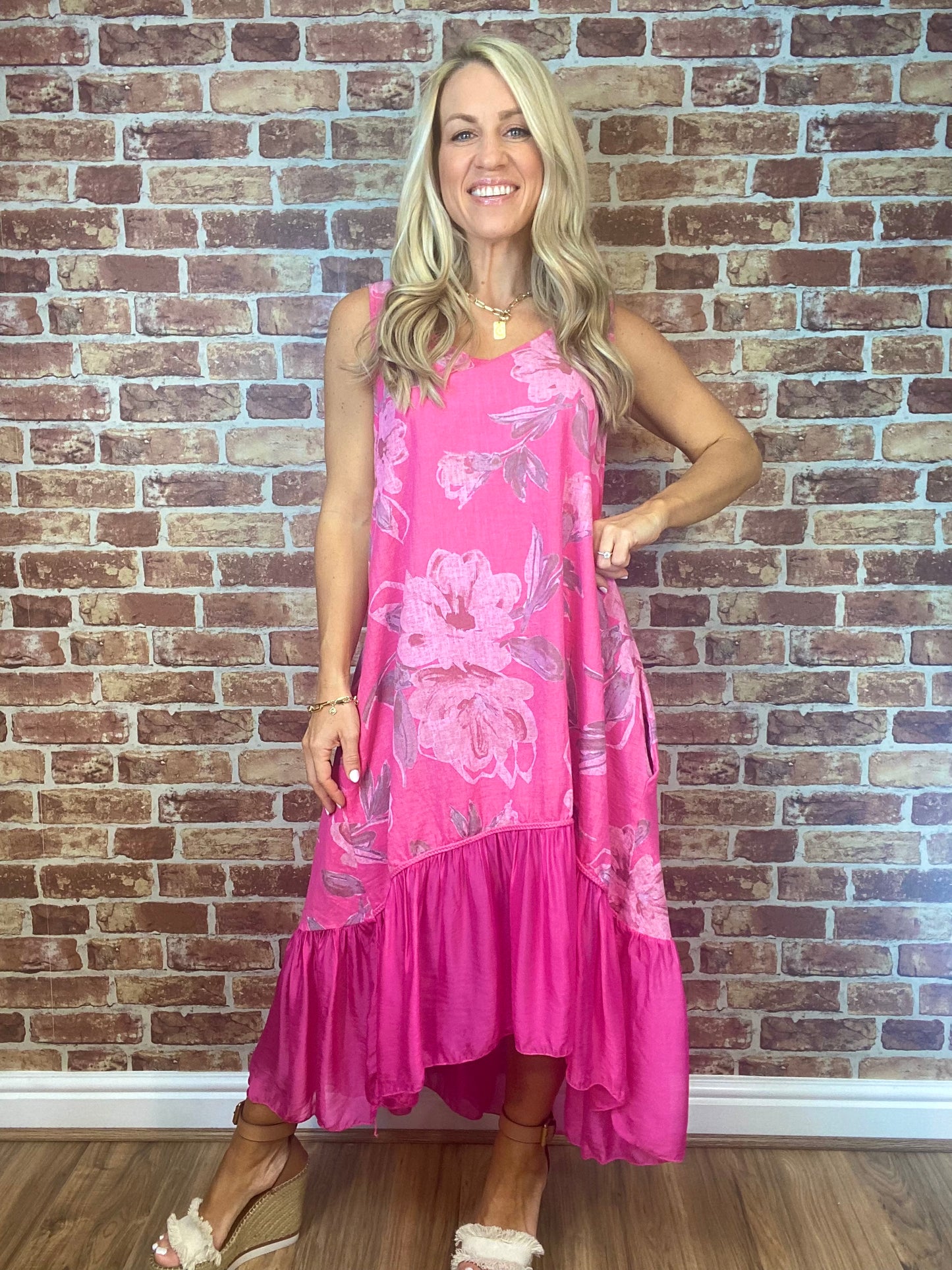 Fresh as a Peony Dress