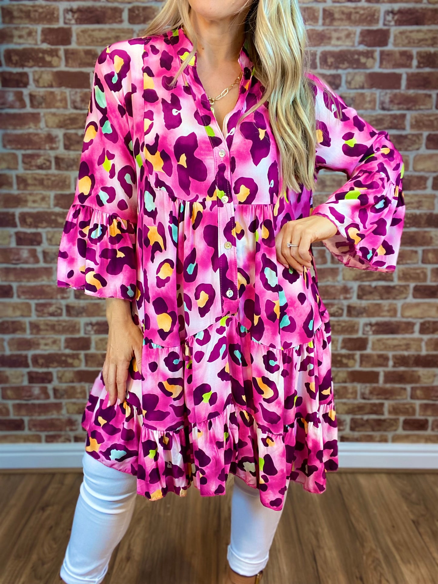 Lady Leo Smock Dress