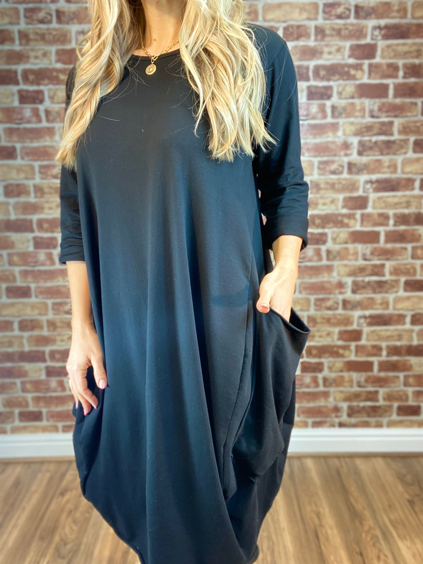 All Shook Up Dress#colour_black