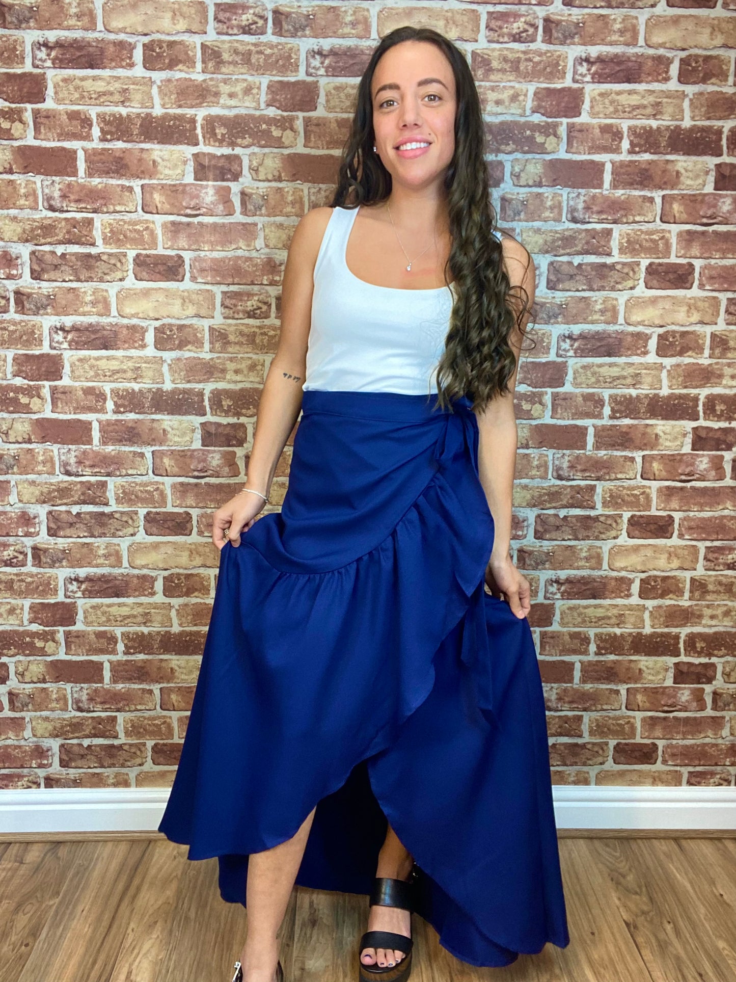 Flamingo Wrap Skirt