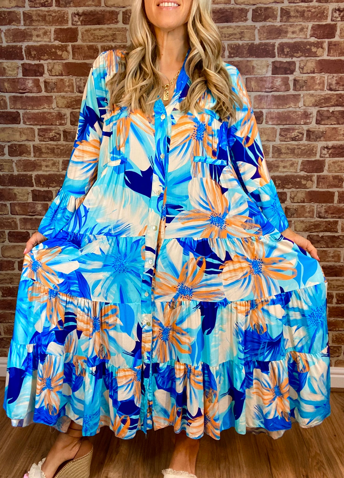 Power To The Flower Dress
