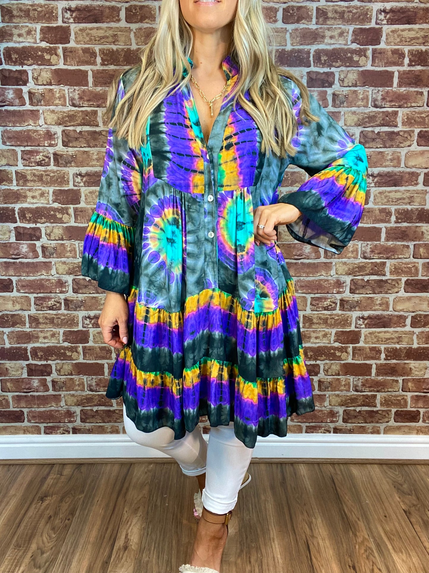 Colour Pop Groovy Dress