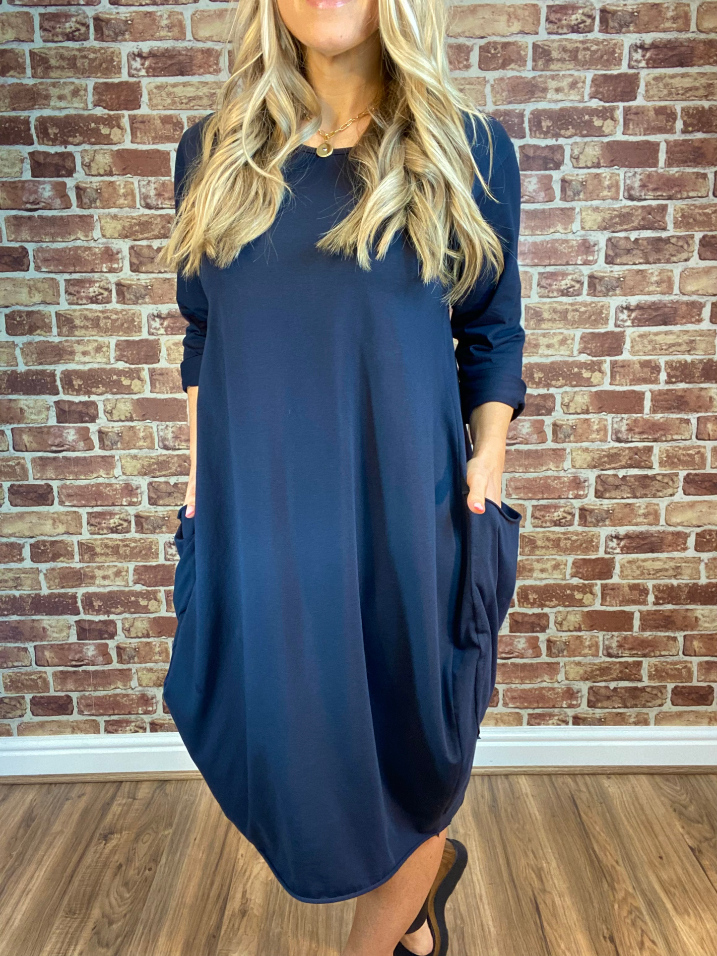 All Shook Up Dress#colour_navy
