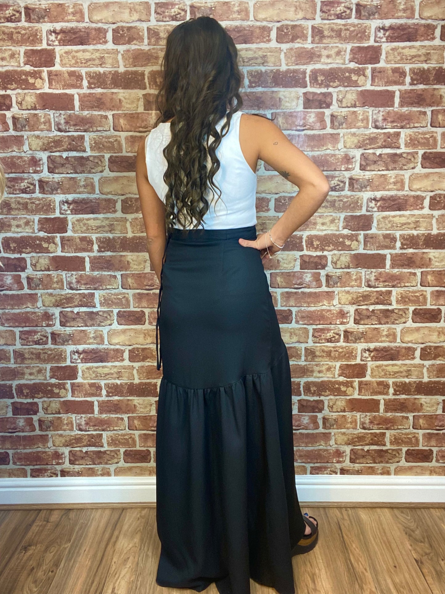 Flamingo Wrap Skirt