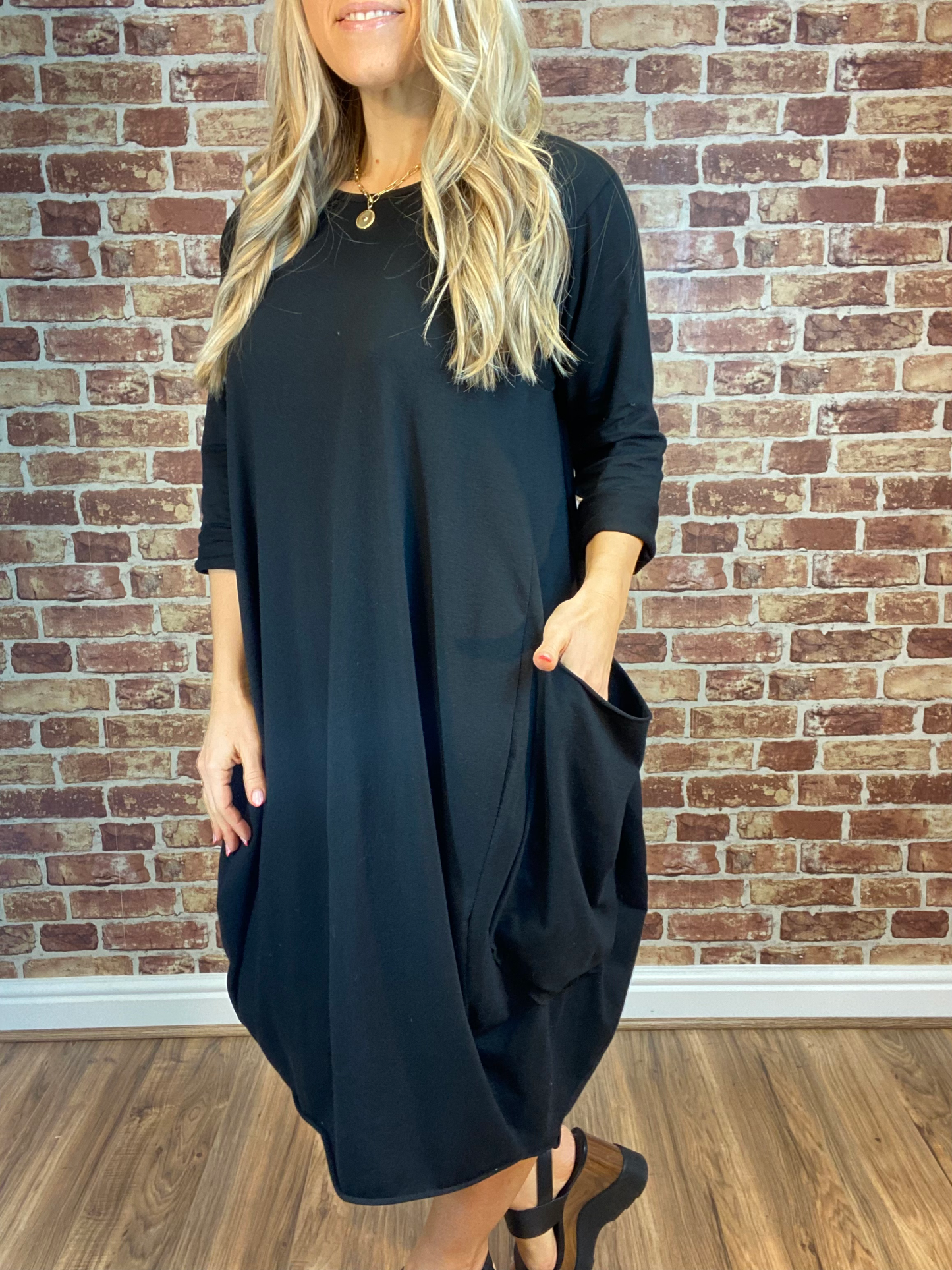 All Shook Up Dress#colour_black