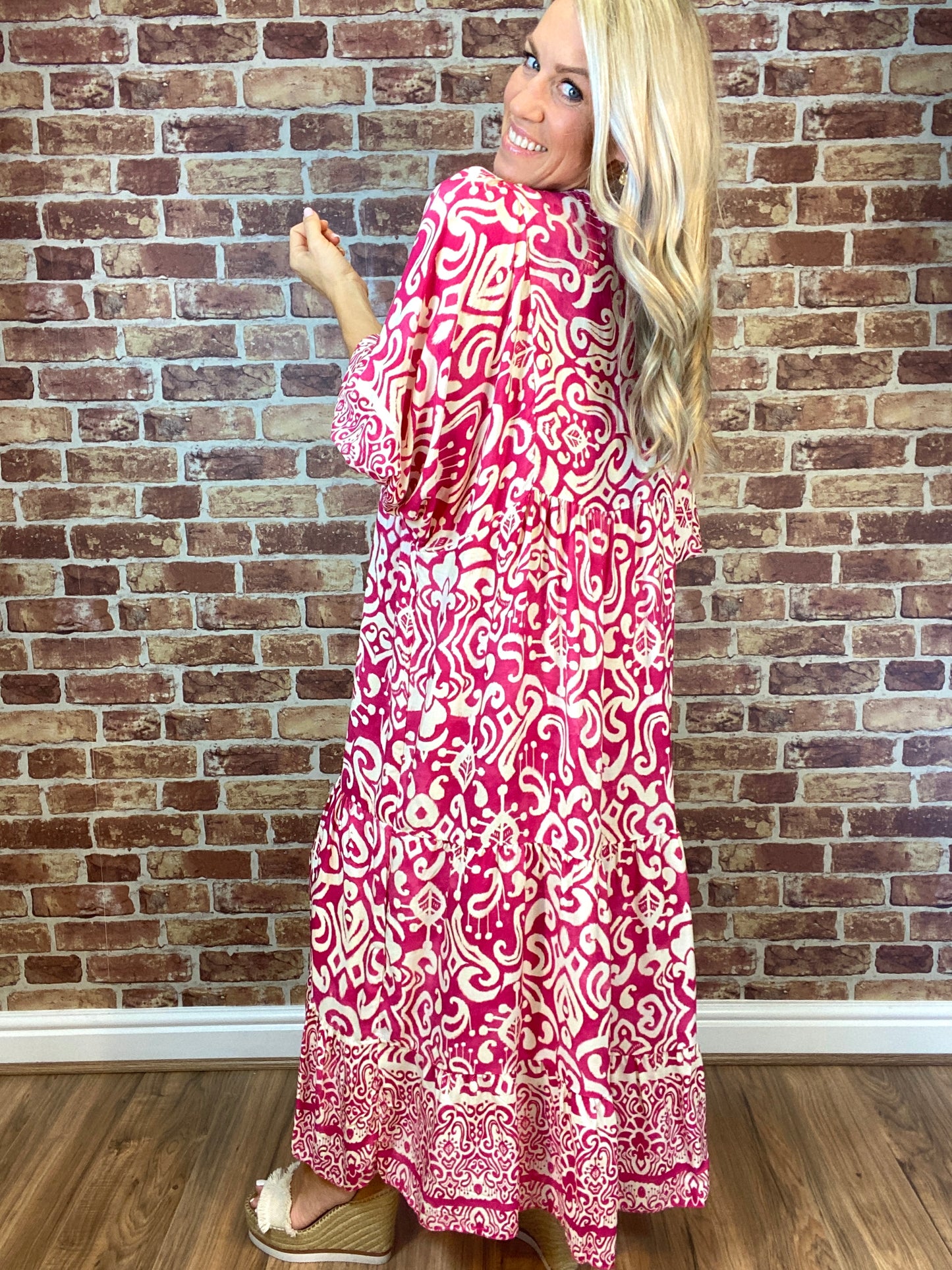 Palm Springs Dress#colour_Hot_Pink