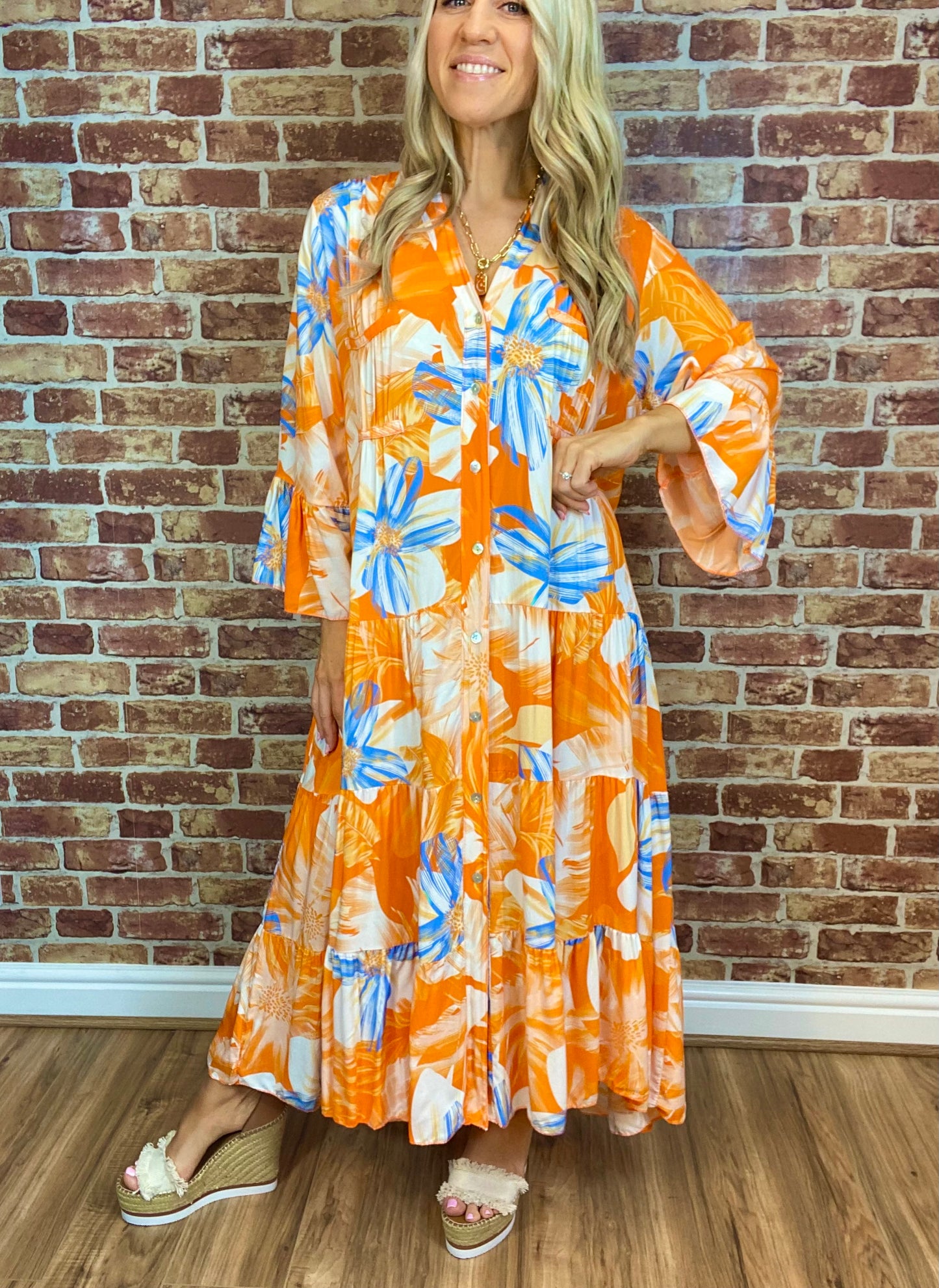 Power To The Flower Dress