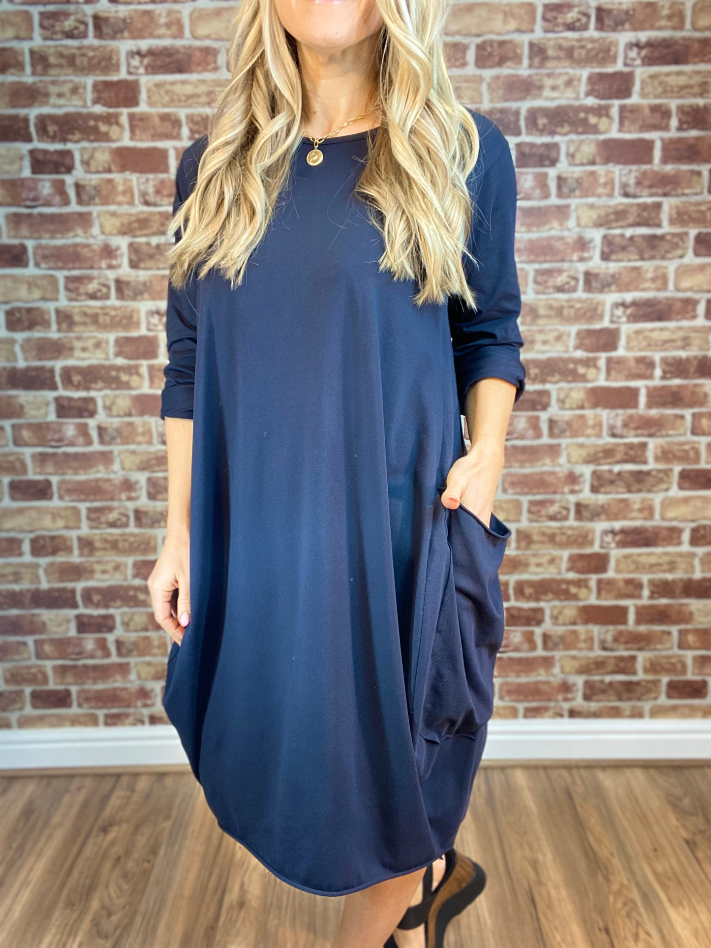 All Shook Up Dress#colour_navy