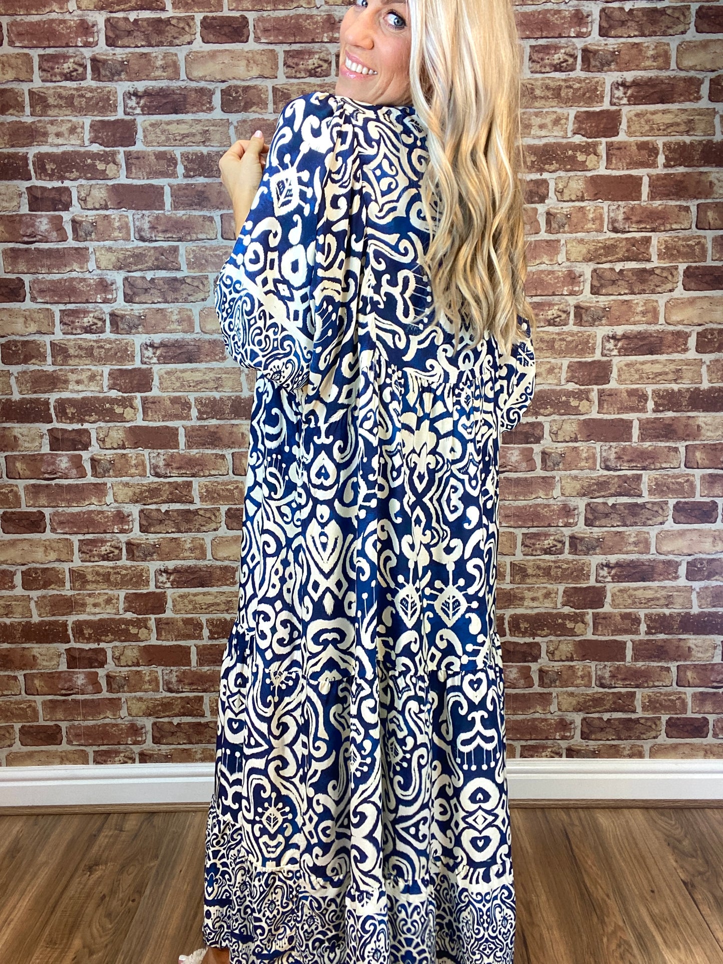 Palm Springs Dress#colour_navy
