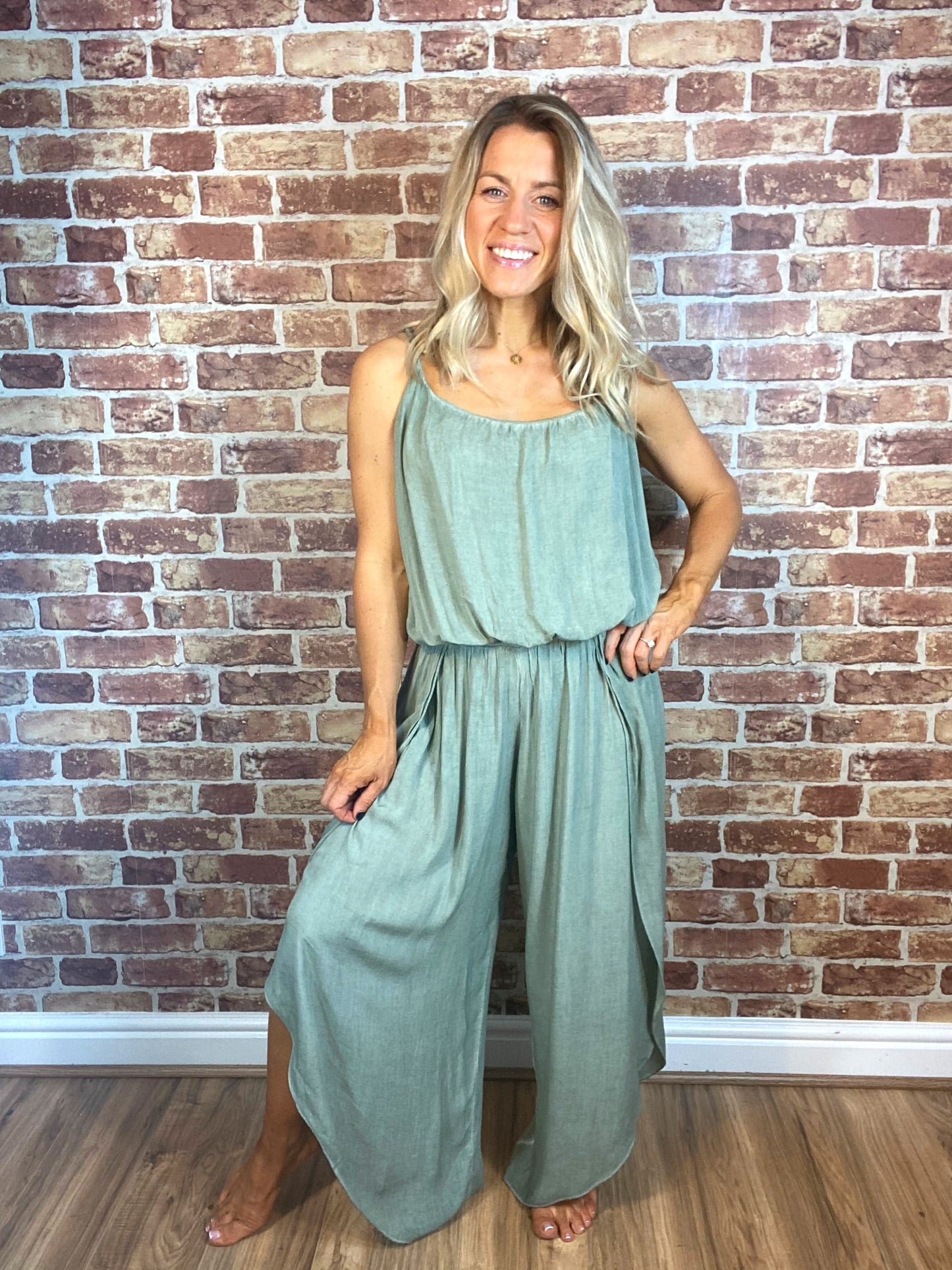 Open Leg Romper