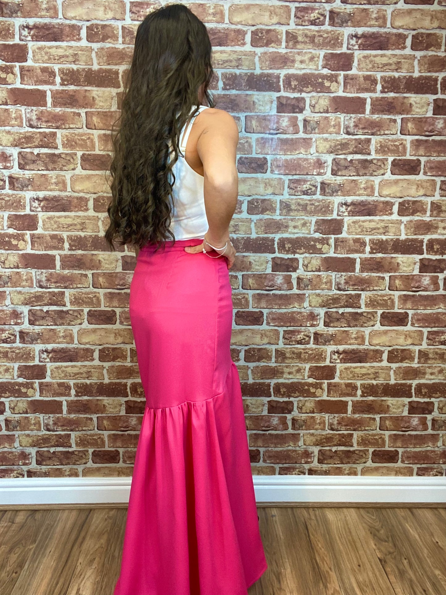 Flamingo Wrap Skirt