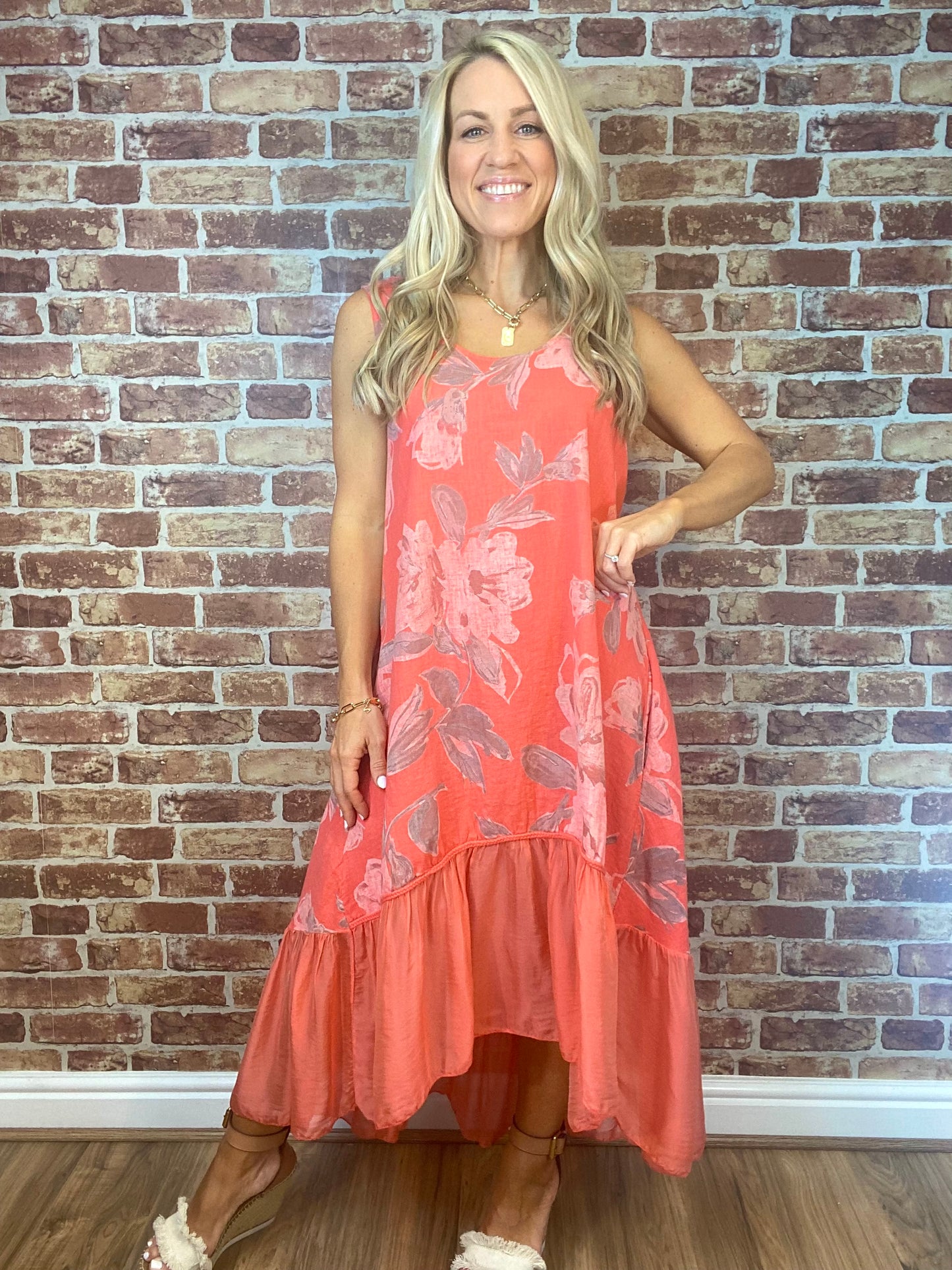 Fresh as a Peony Dress