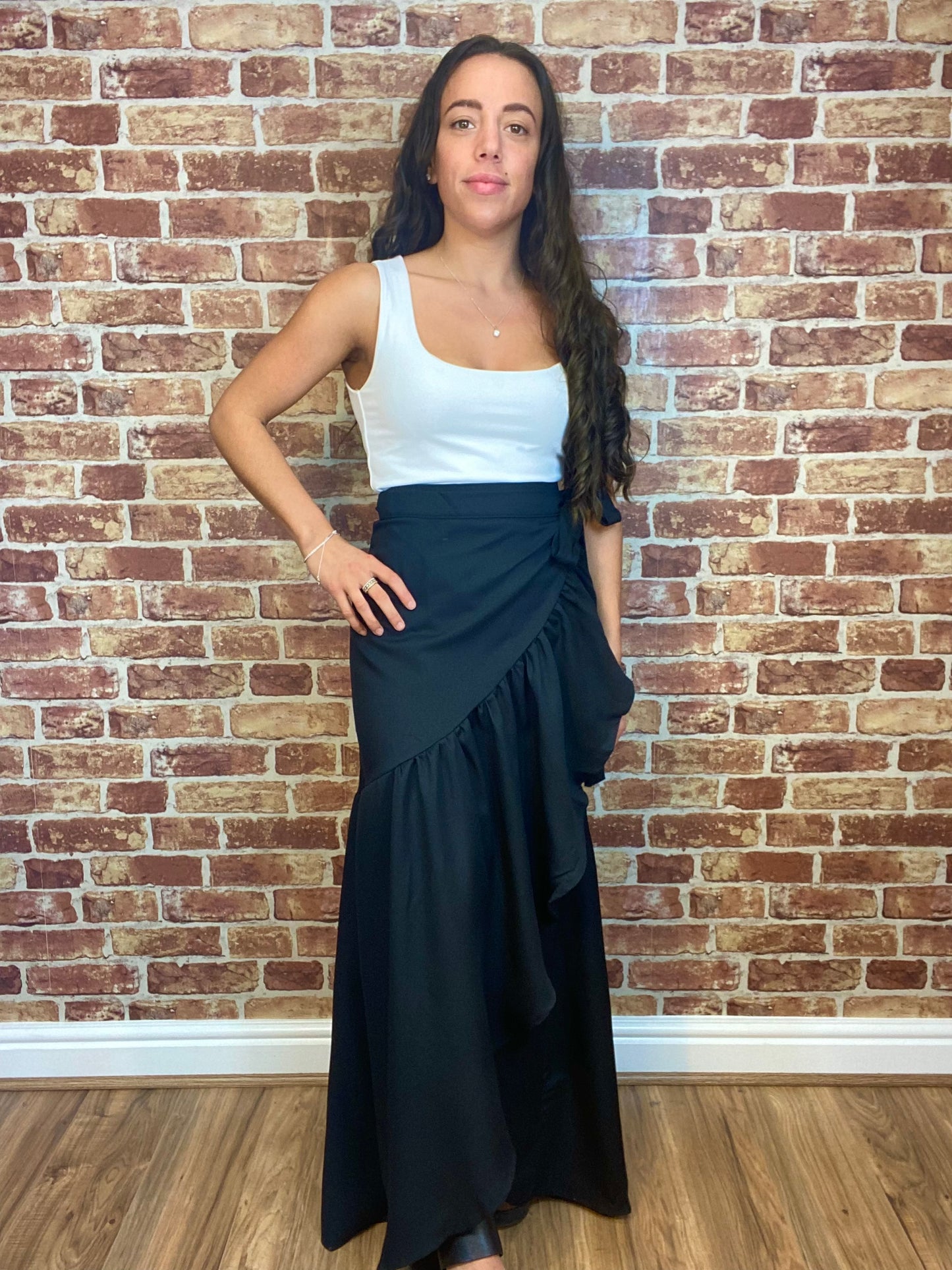 Flamingo Wrap Skirt