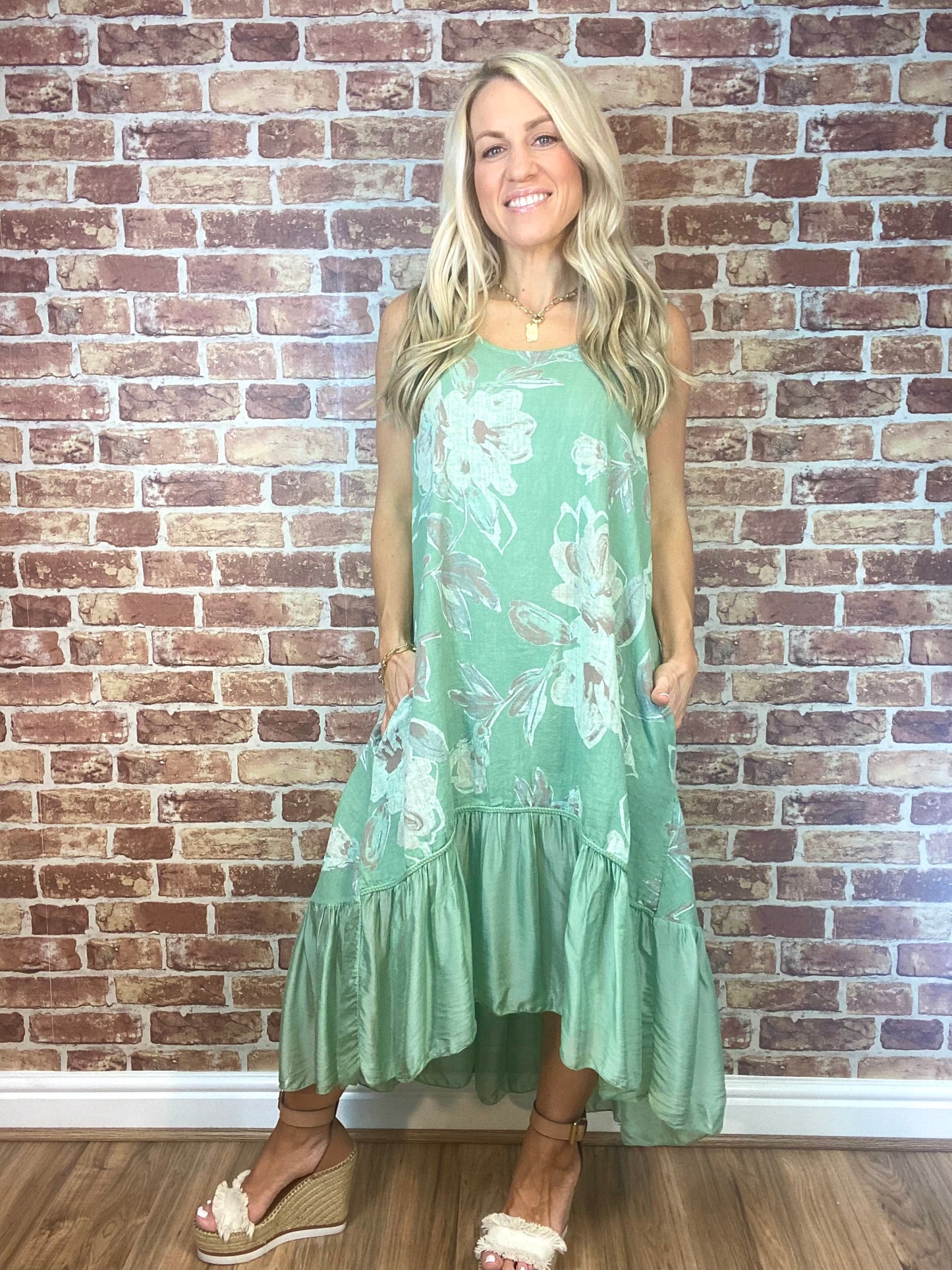Fresh as a Peony Dress