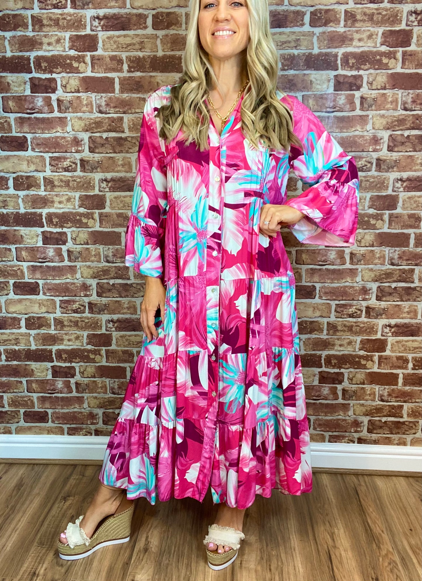 Power To The Flower Dress