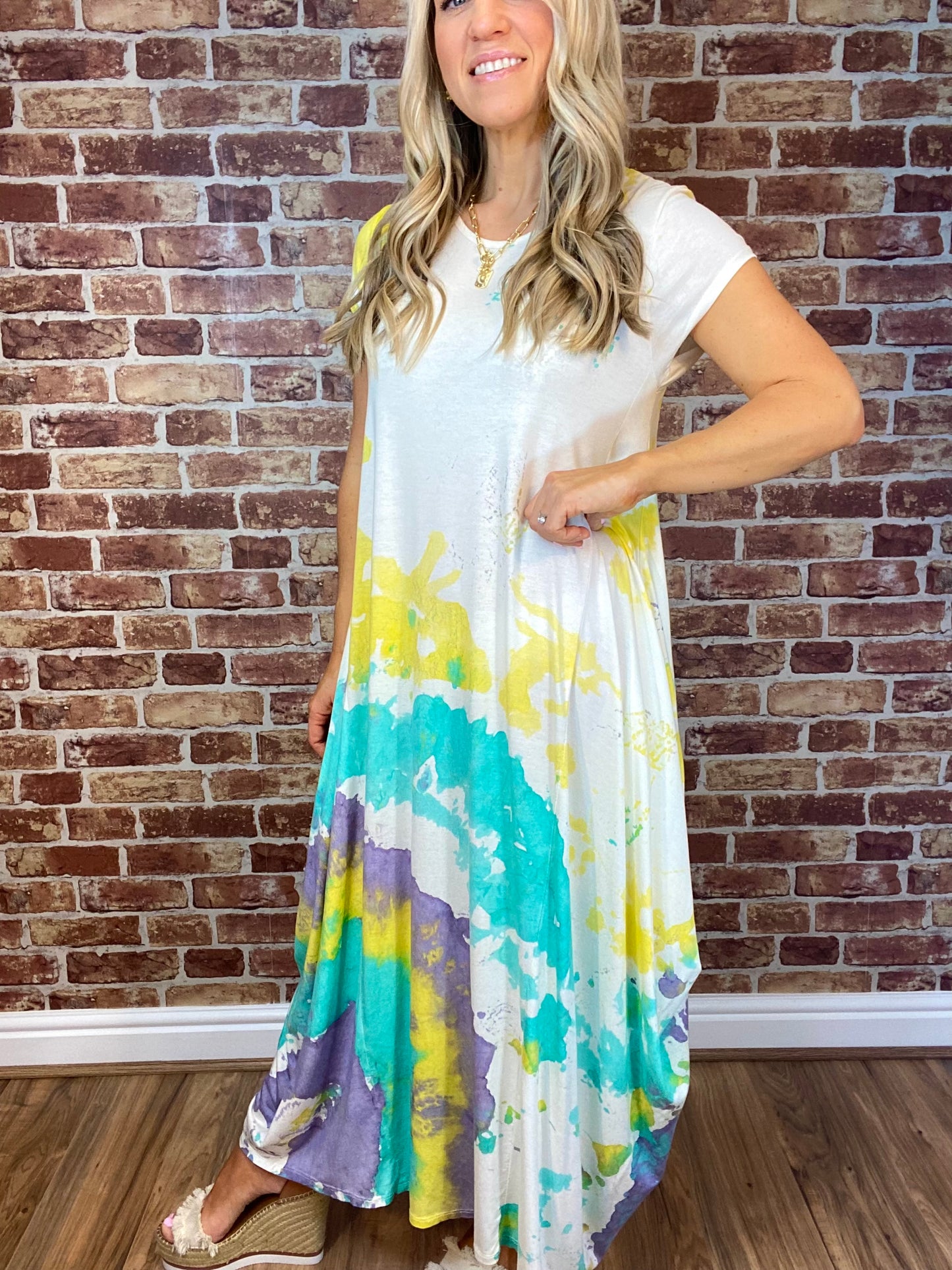 Shake Your Booty Panel Dress