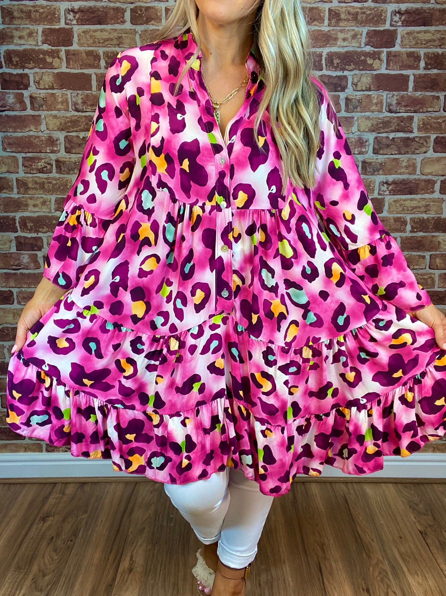Lady Leo Smock Dress