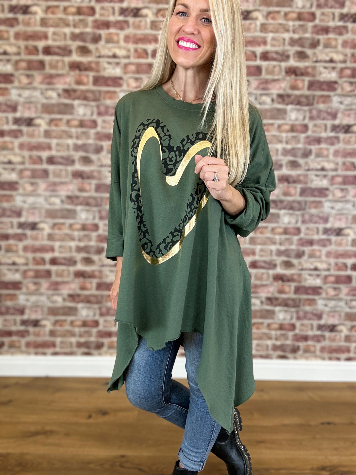 Secret Kisses Jersey Top
