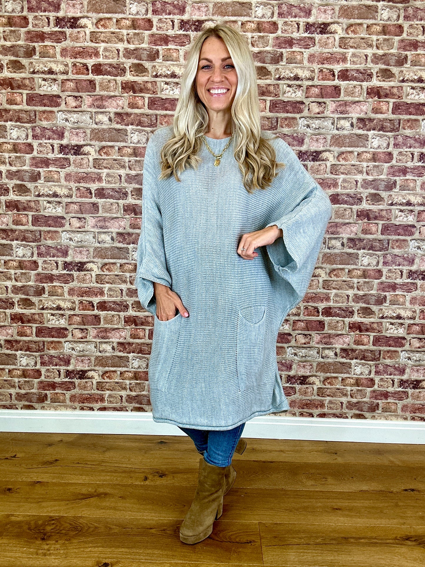 Knit Comfort Jumper Dress