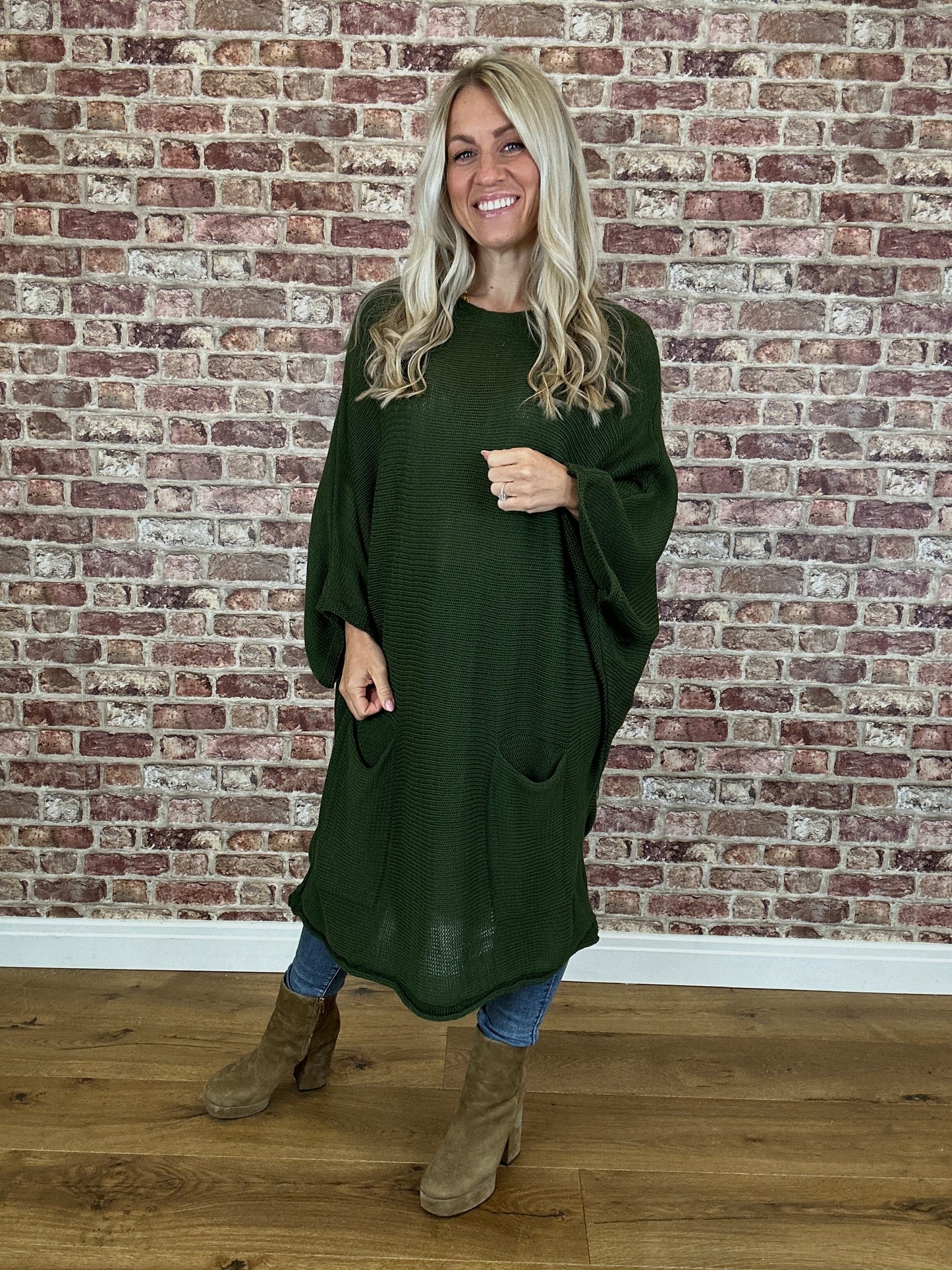 Knit Comfort Jumper Dress