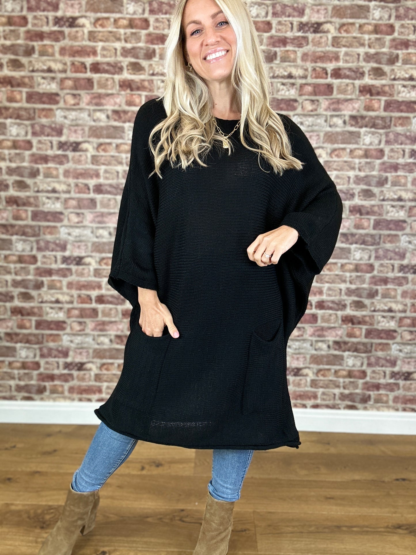 Knit Comfort Jumper Dress