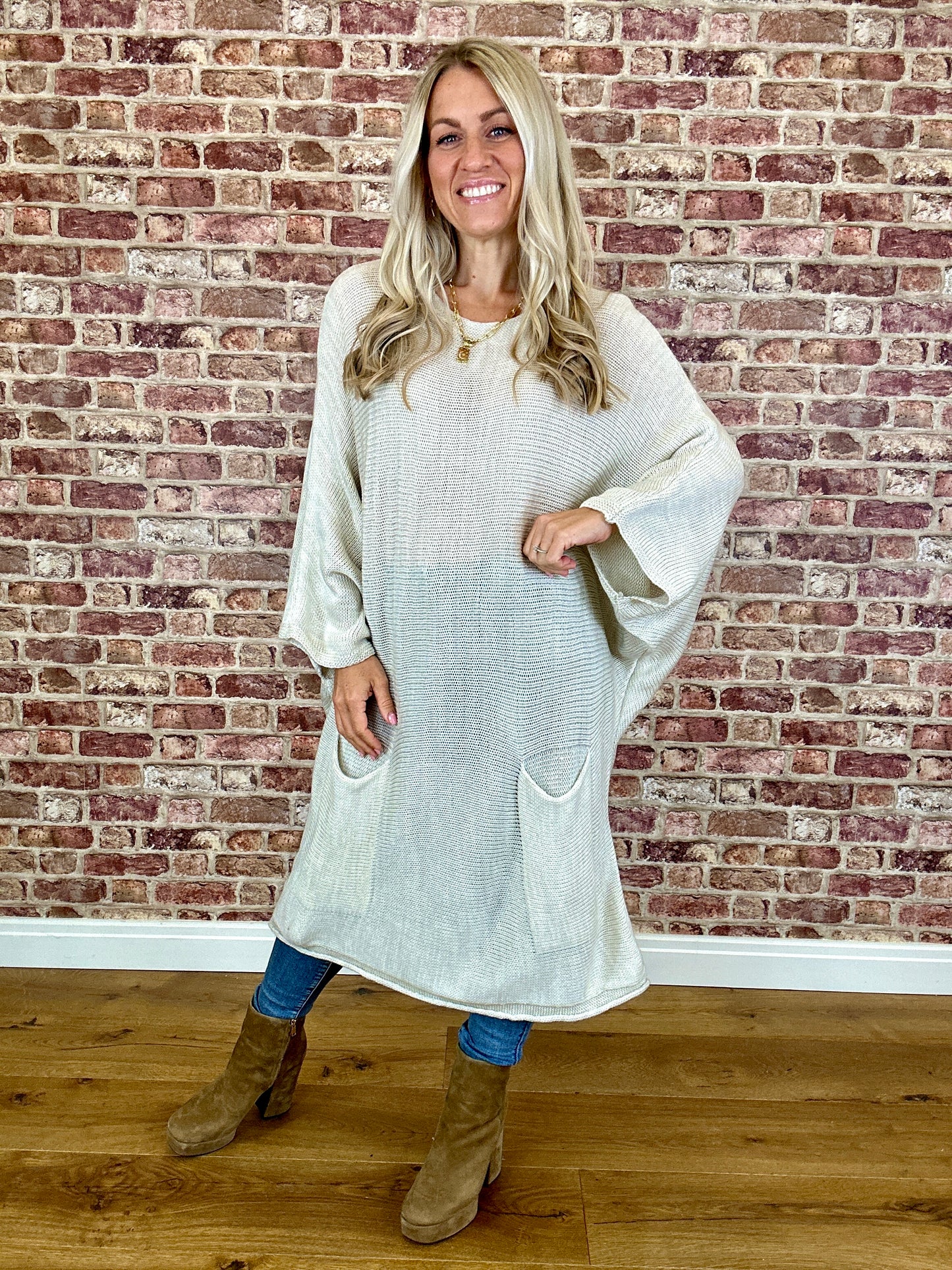 Knit Comfort Jumper Dress