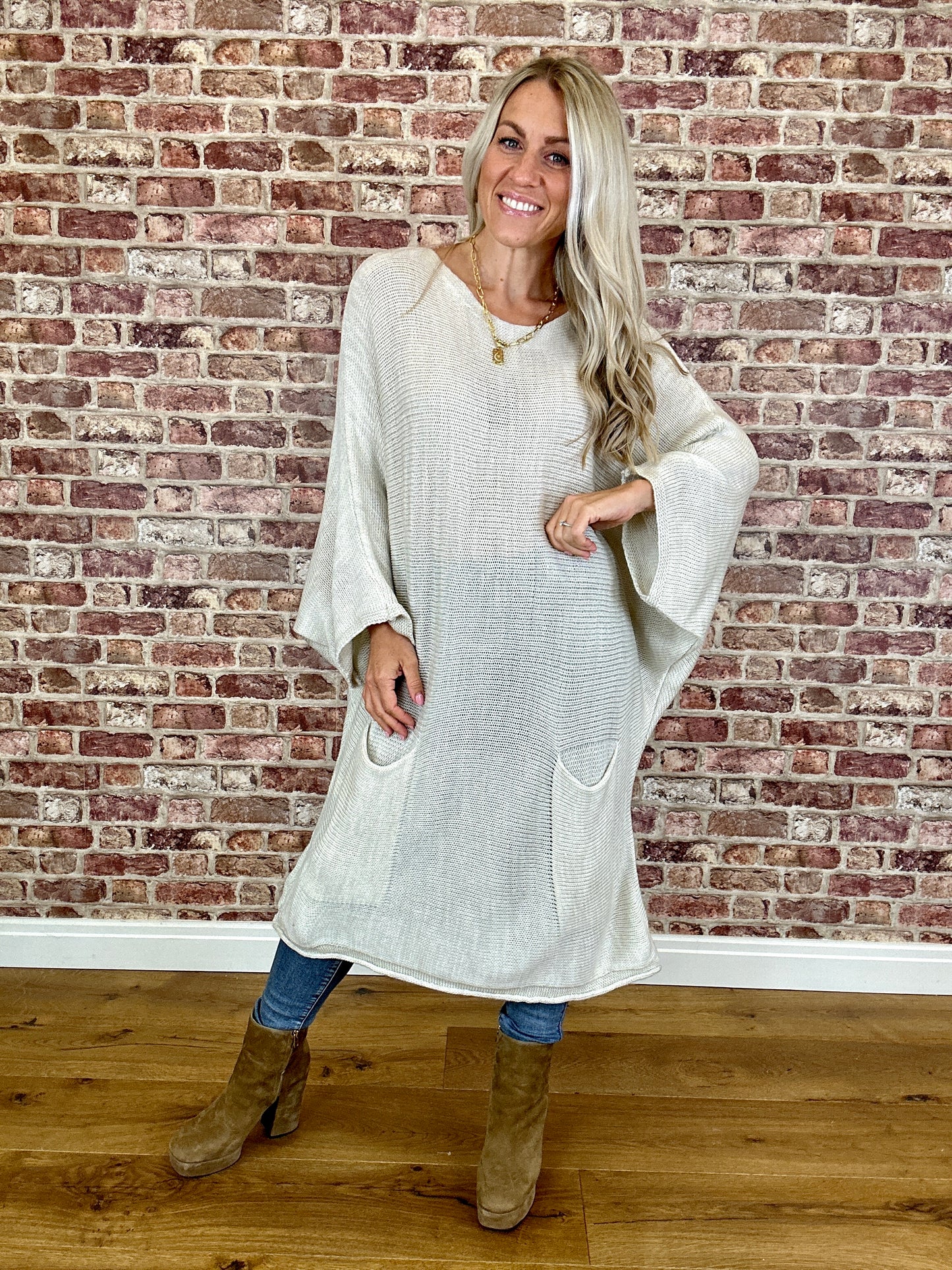 Knit Comfort Jumper Dress