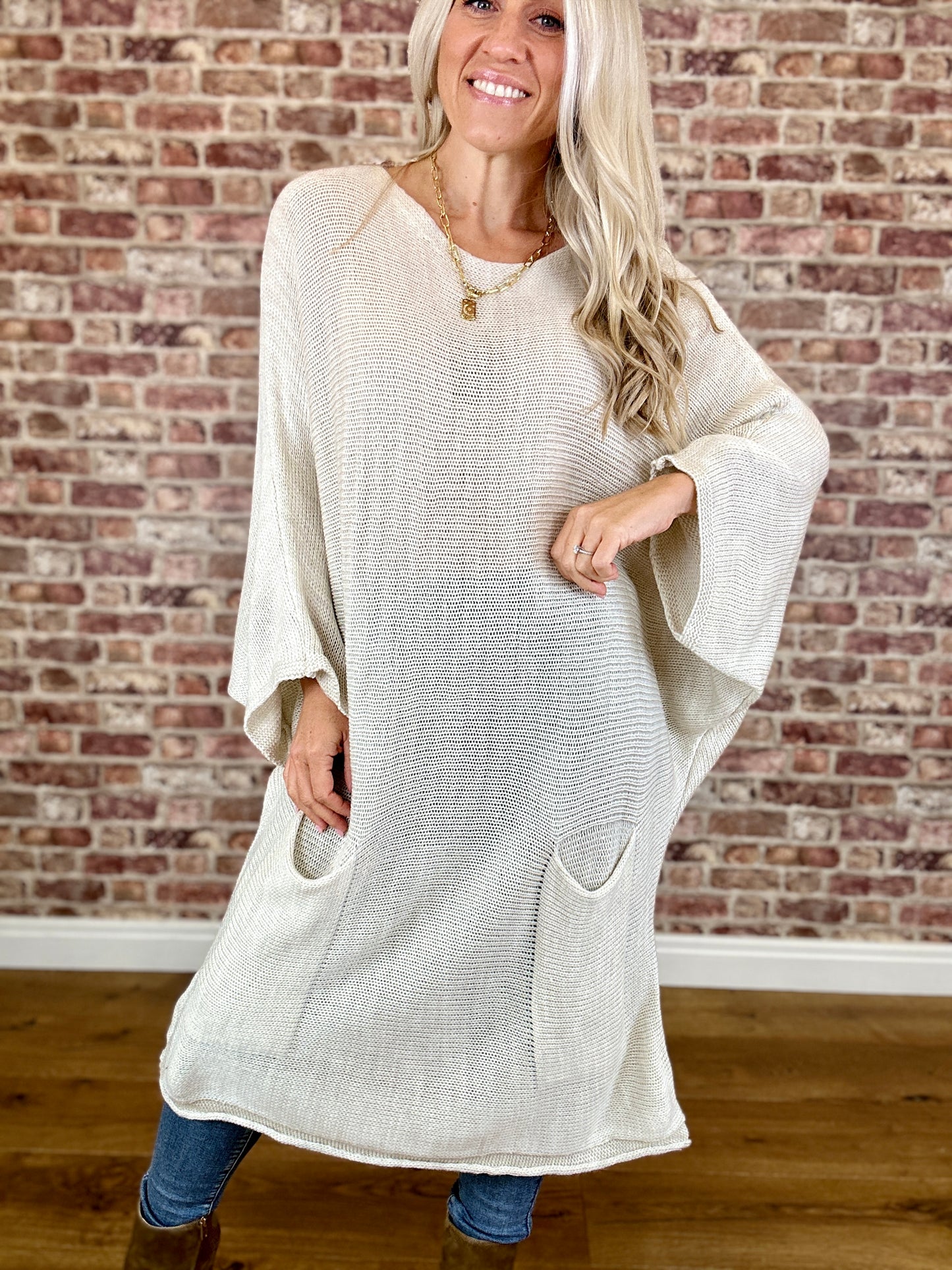 Knit Comfort Jumper Dress