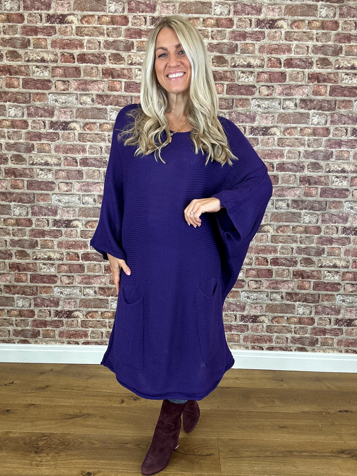 Knit Comfort Jumper Dress