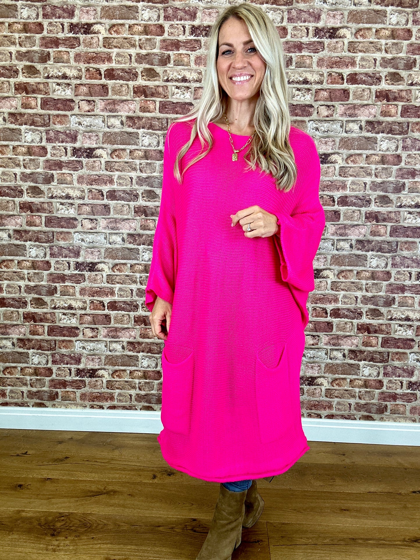 Knit Comfort Jumper Dress