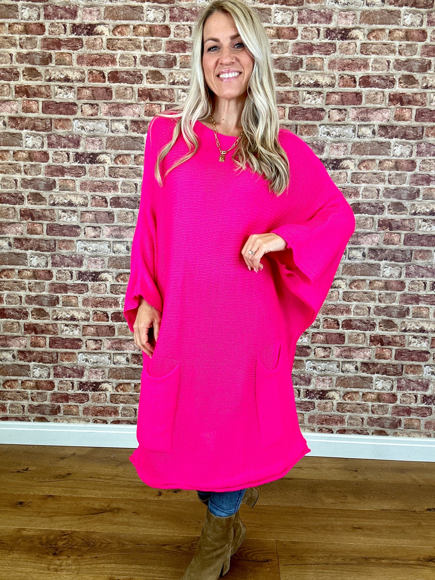 Knit Comfort Jumper Dress