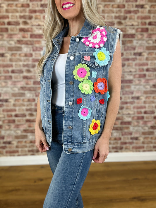 Blossom Jean Jacket