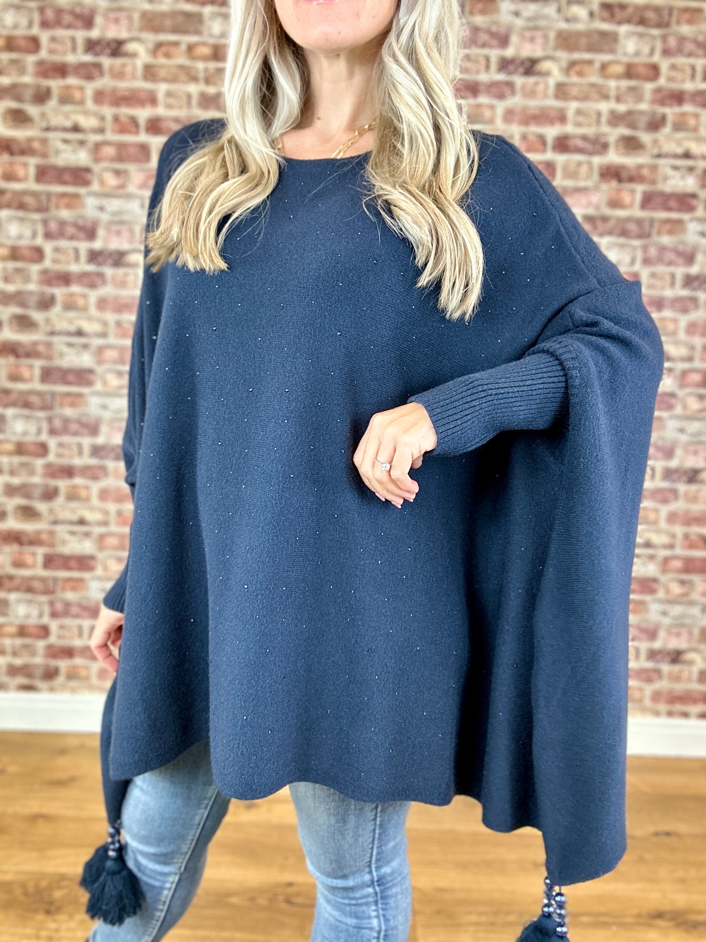 Dreamer Tassel Modal Poncho