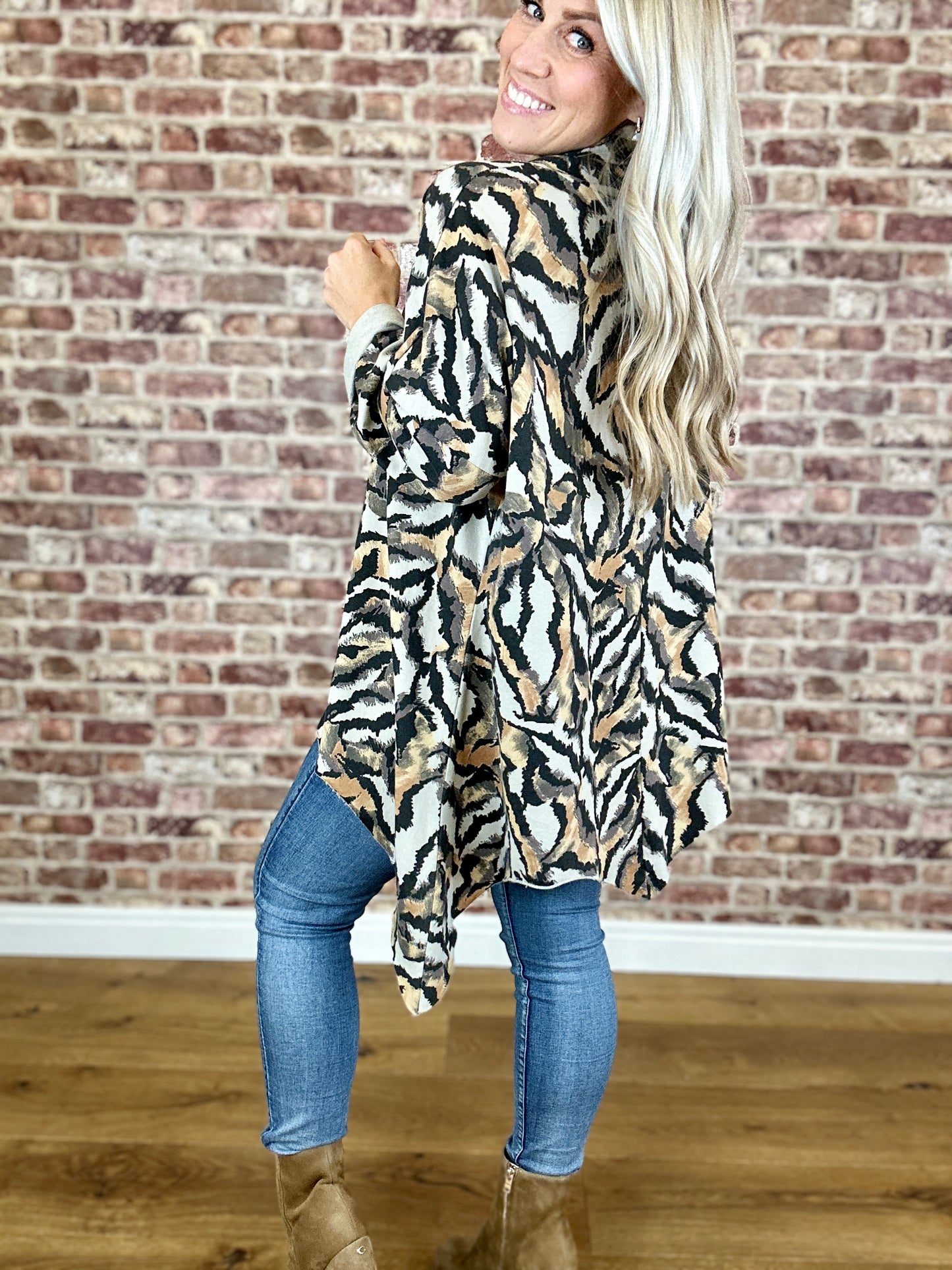 Hear Me Roar Tunic Top