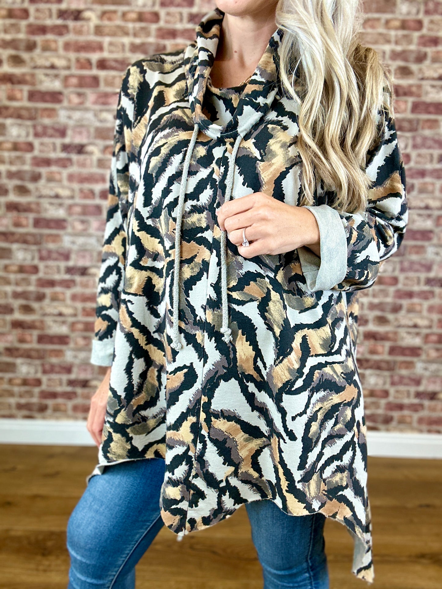 Hear Me Roar Tunic Top