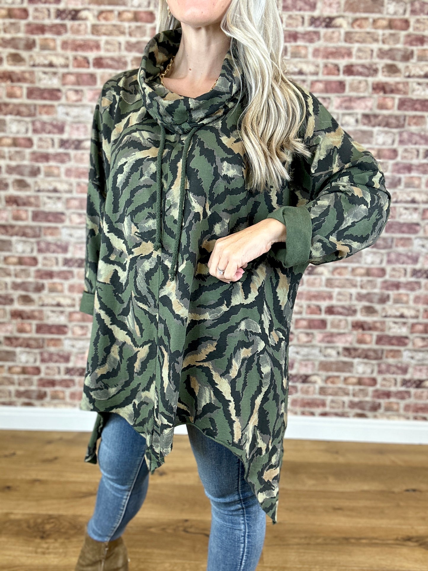 Hear Me Roar Tunic Top