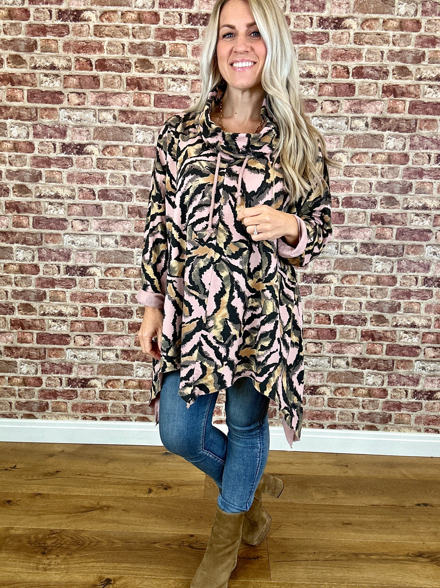 Hear Me Roar Tunic Top