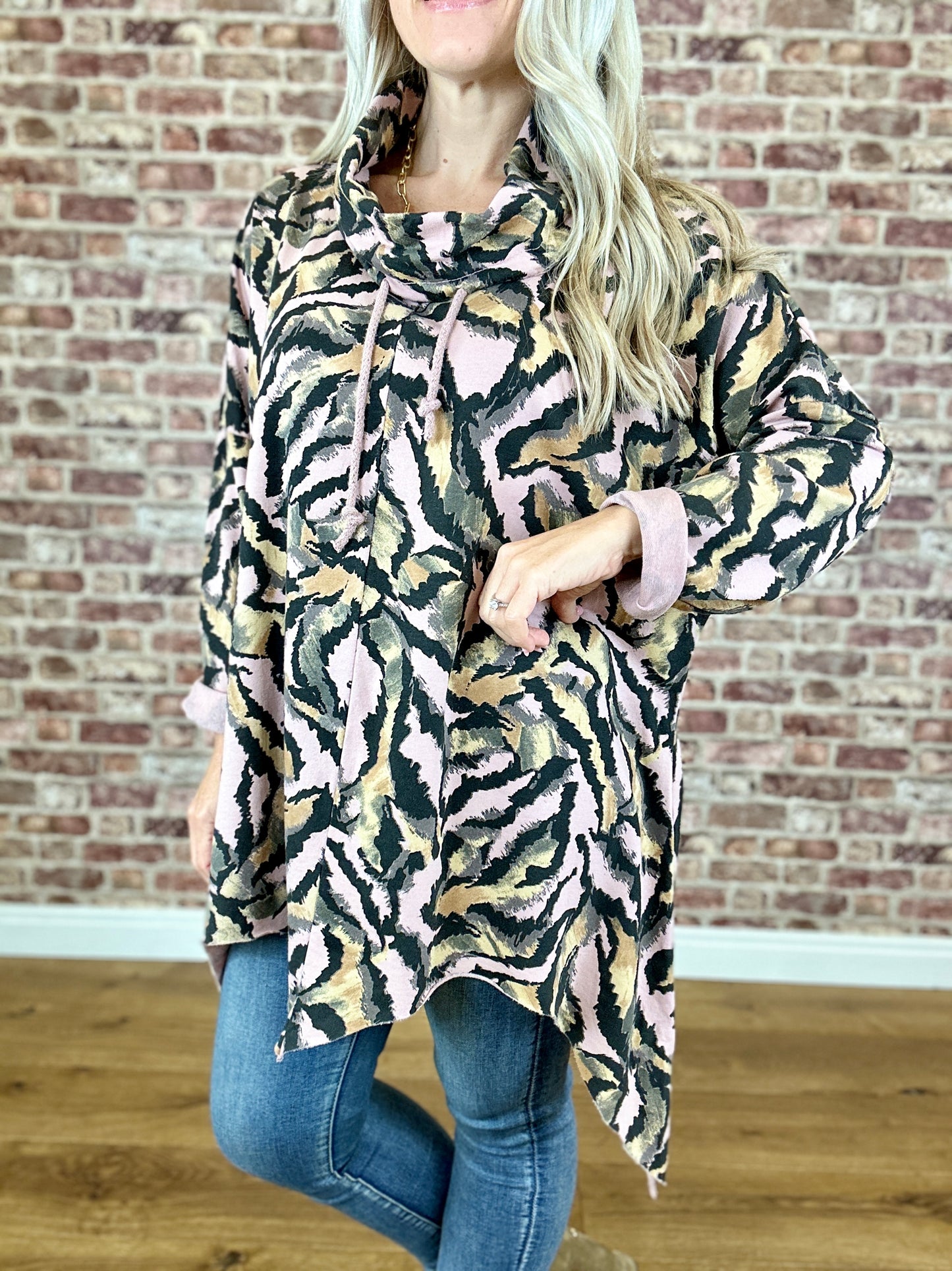 Hear Me Roar Tunic Top