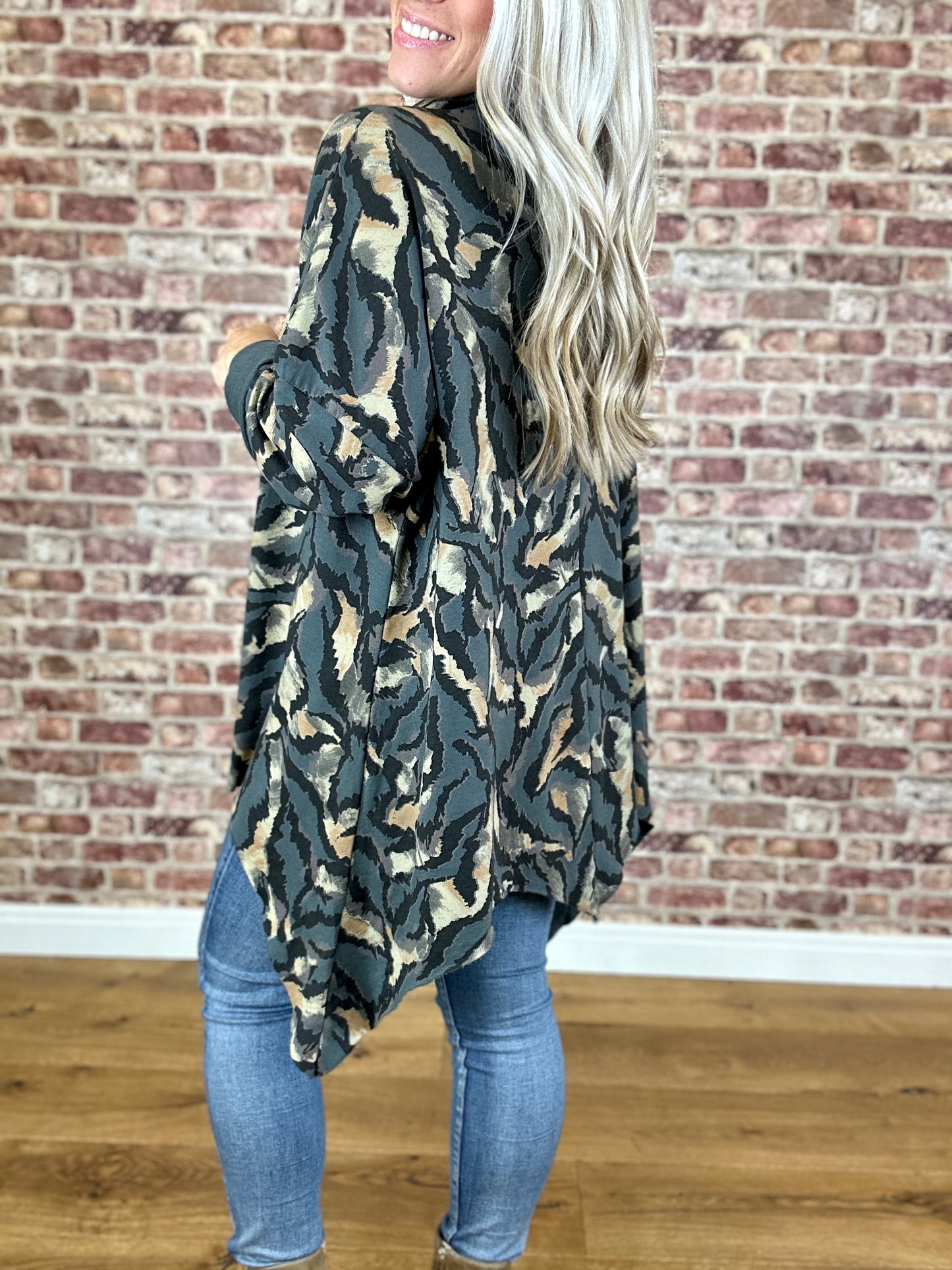 Hear Me Roar Tunic Top
