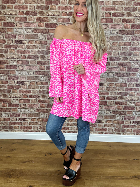 LuLu Leopard Print Top