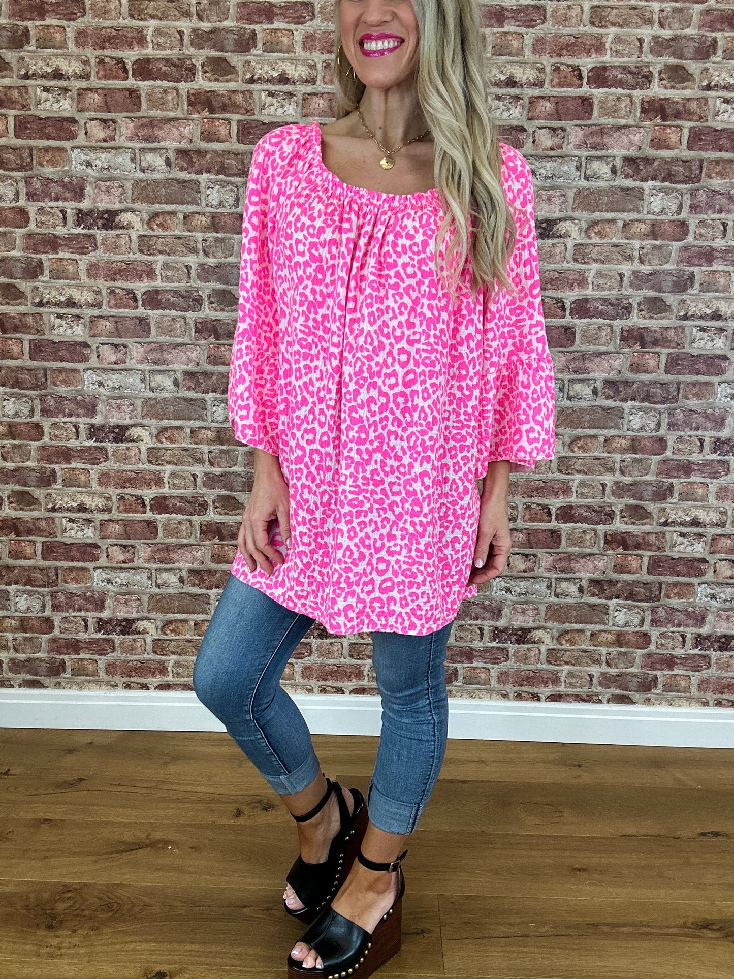 LuLu Leopard Print Top