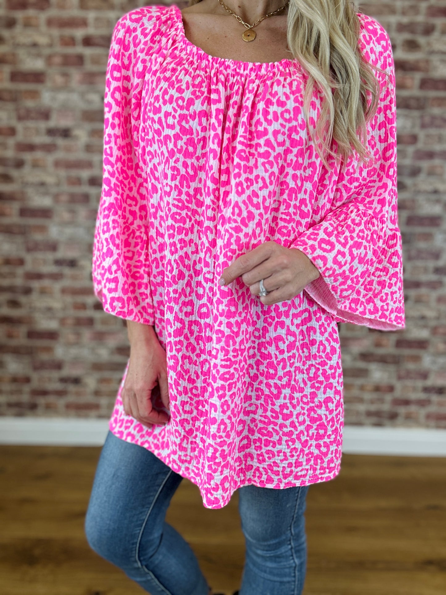 LuLu Leopard Print Top