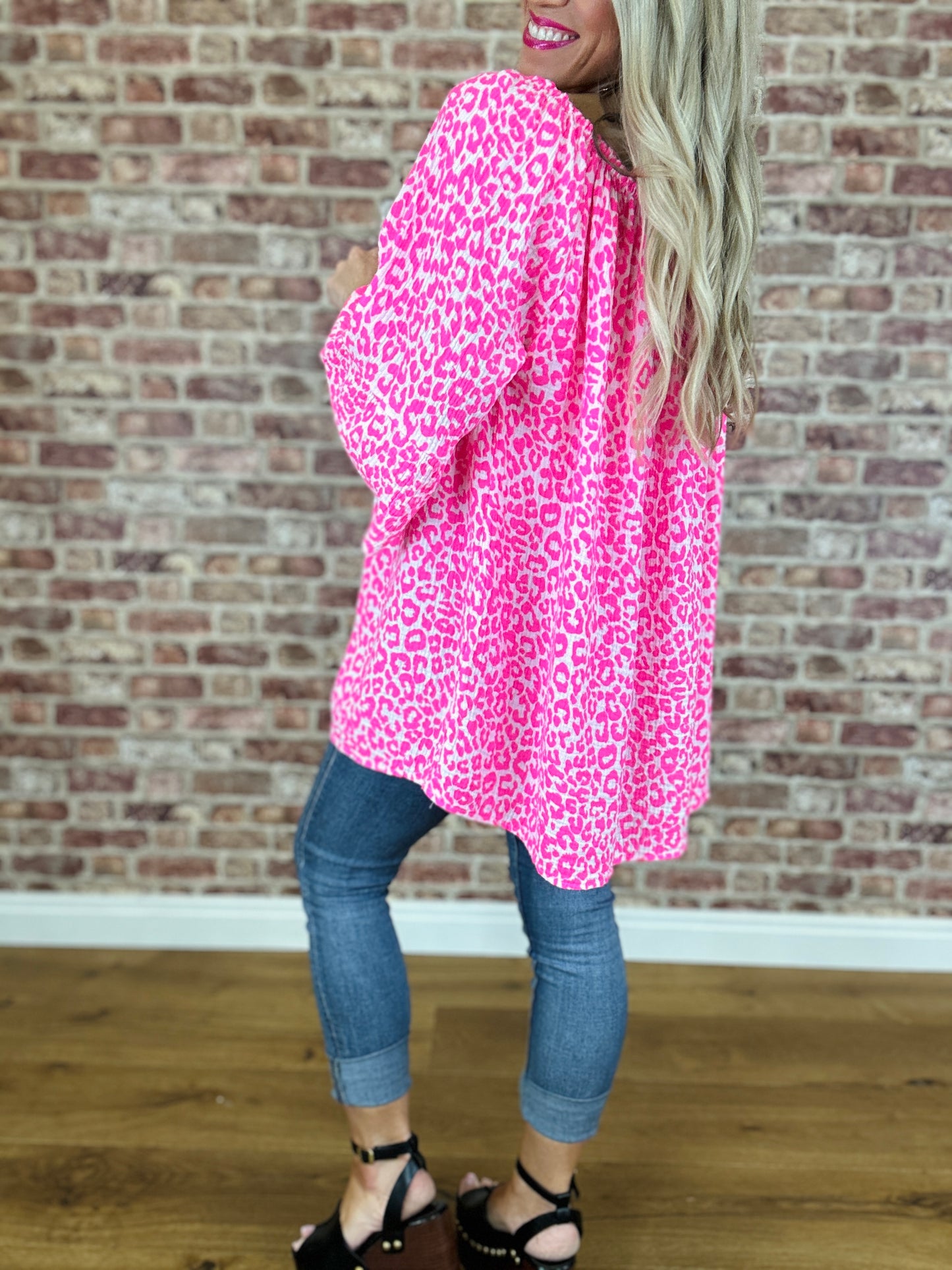 LuLu Leopard Print Top